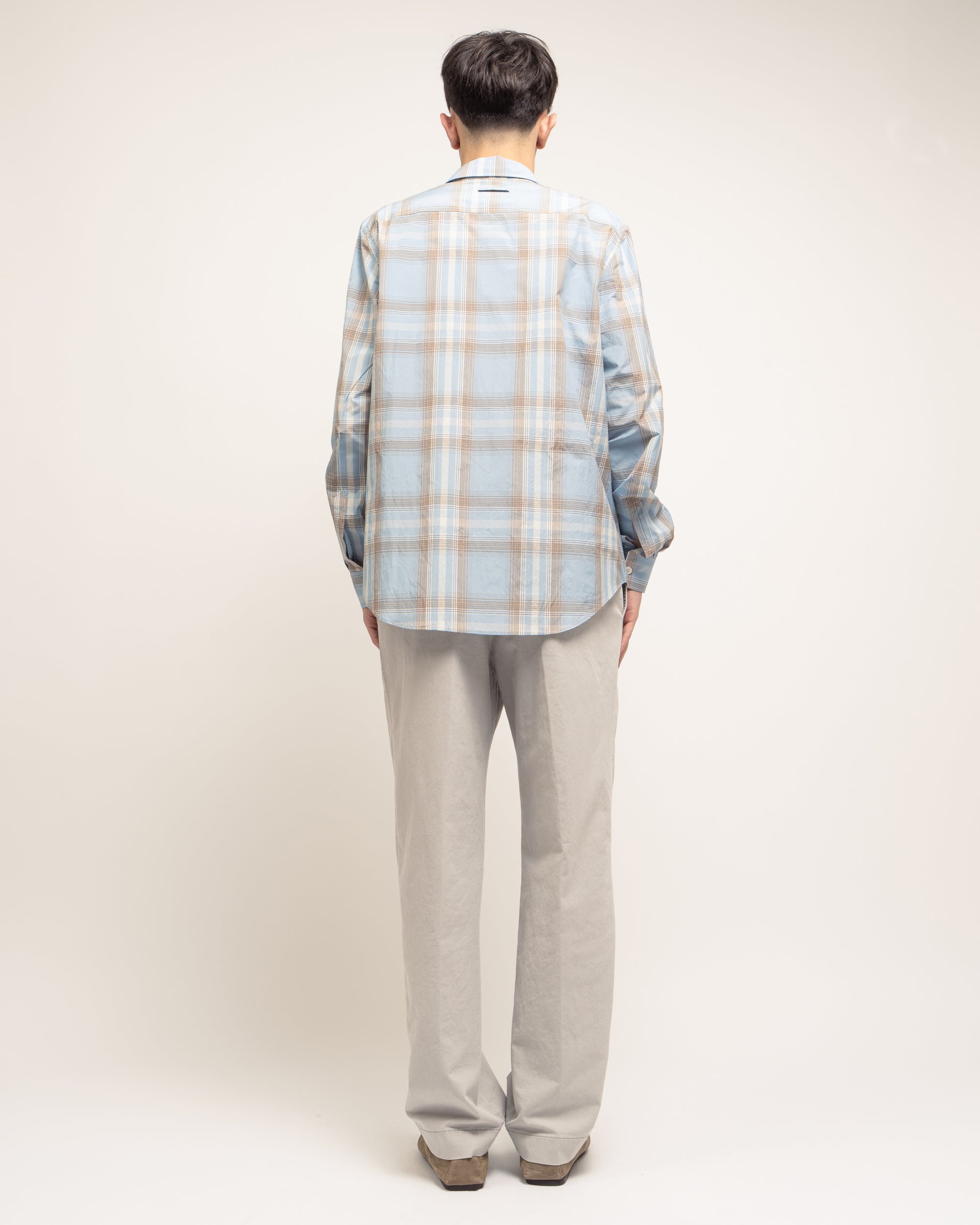 Chat-C camicia regular in tartan