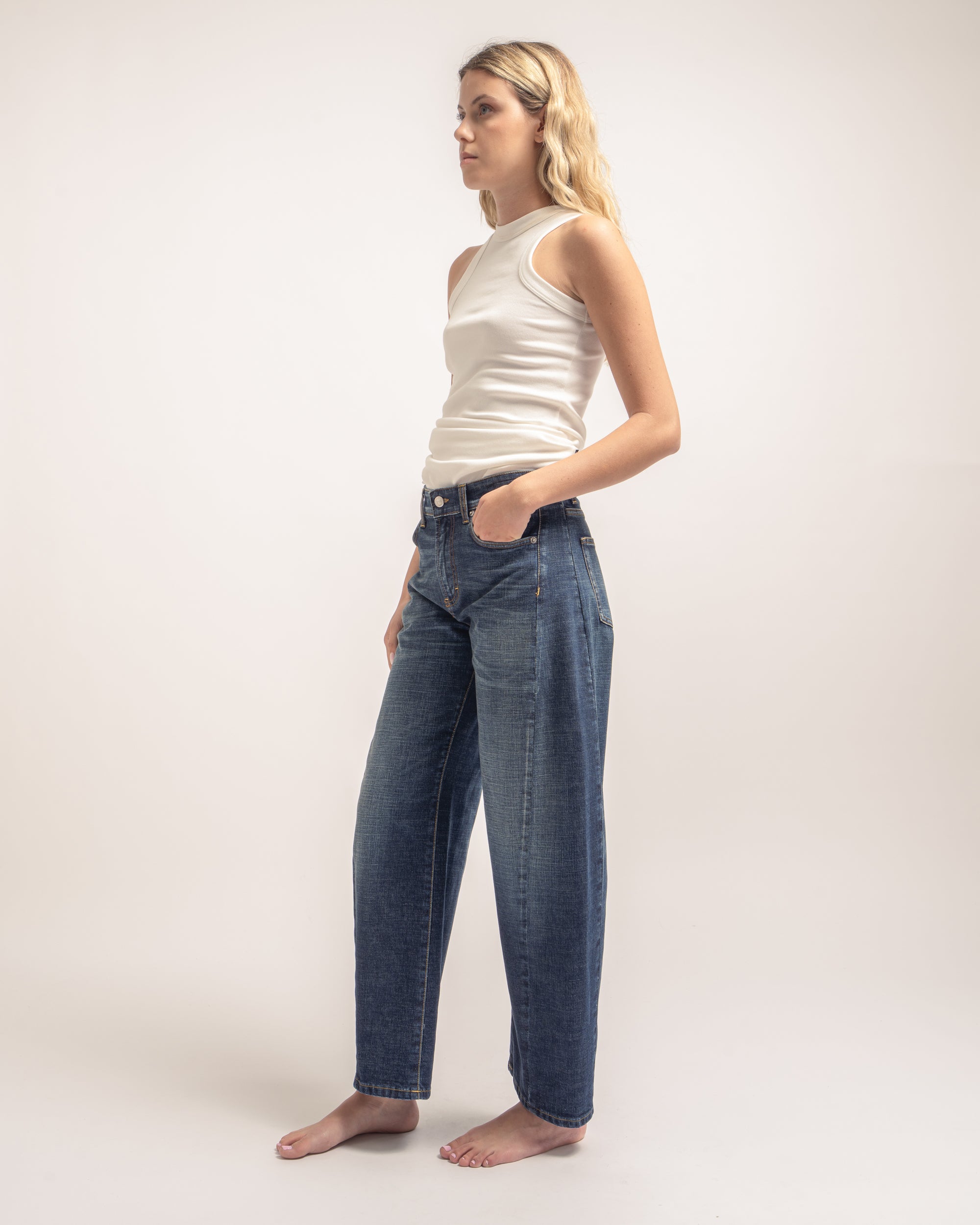 Cincity jeans curved in denim comfort