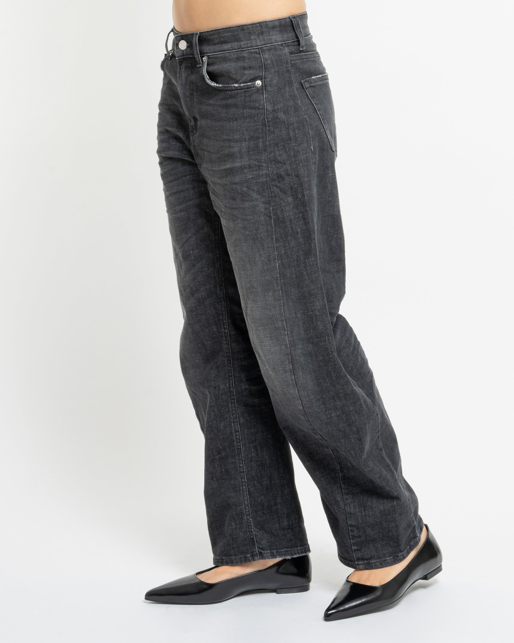 Cincity curved denim jeans