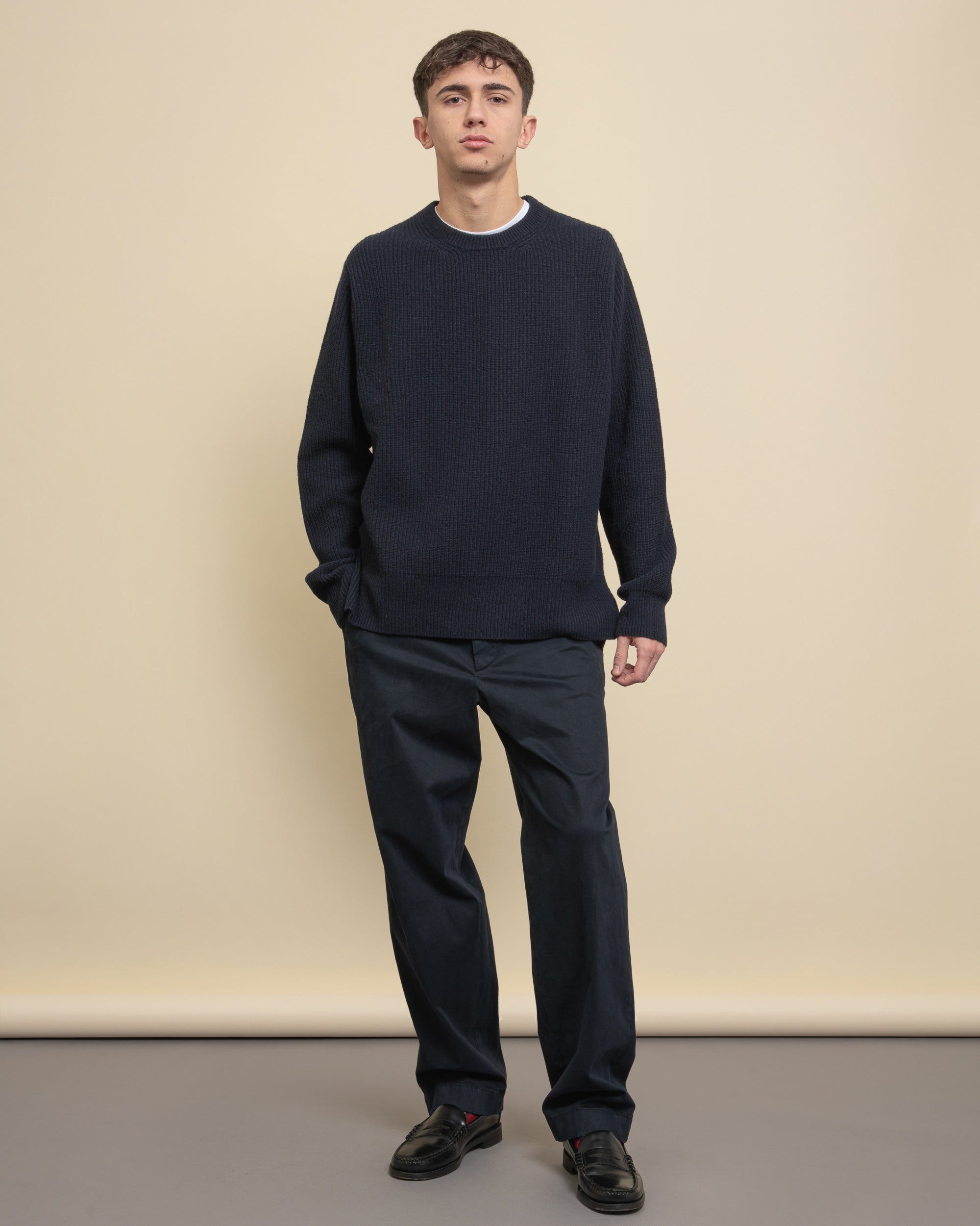 Collective crew neck sweater