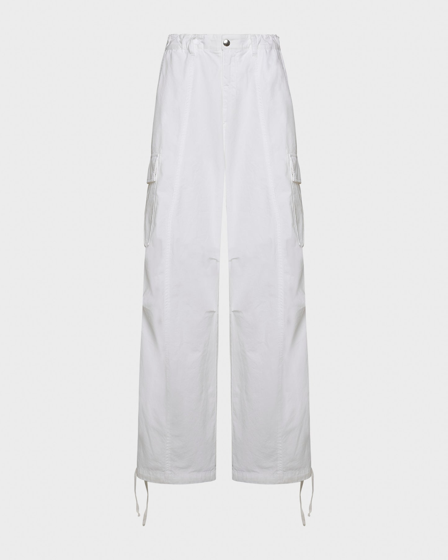 Cornhill pantalone cargo cotone bianco