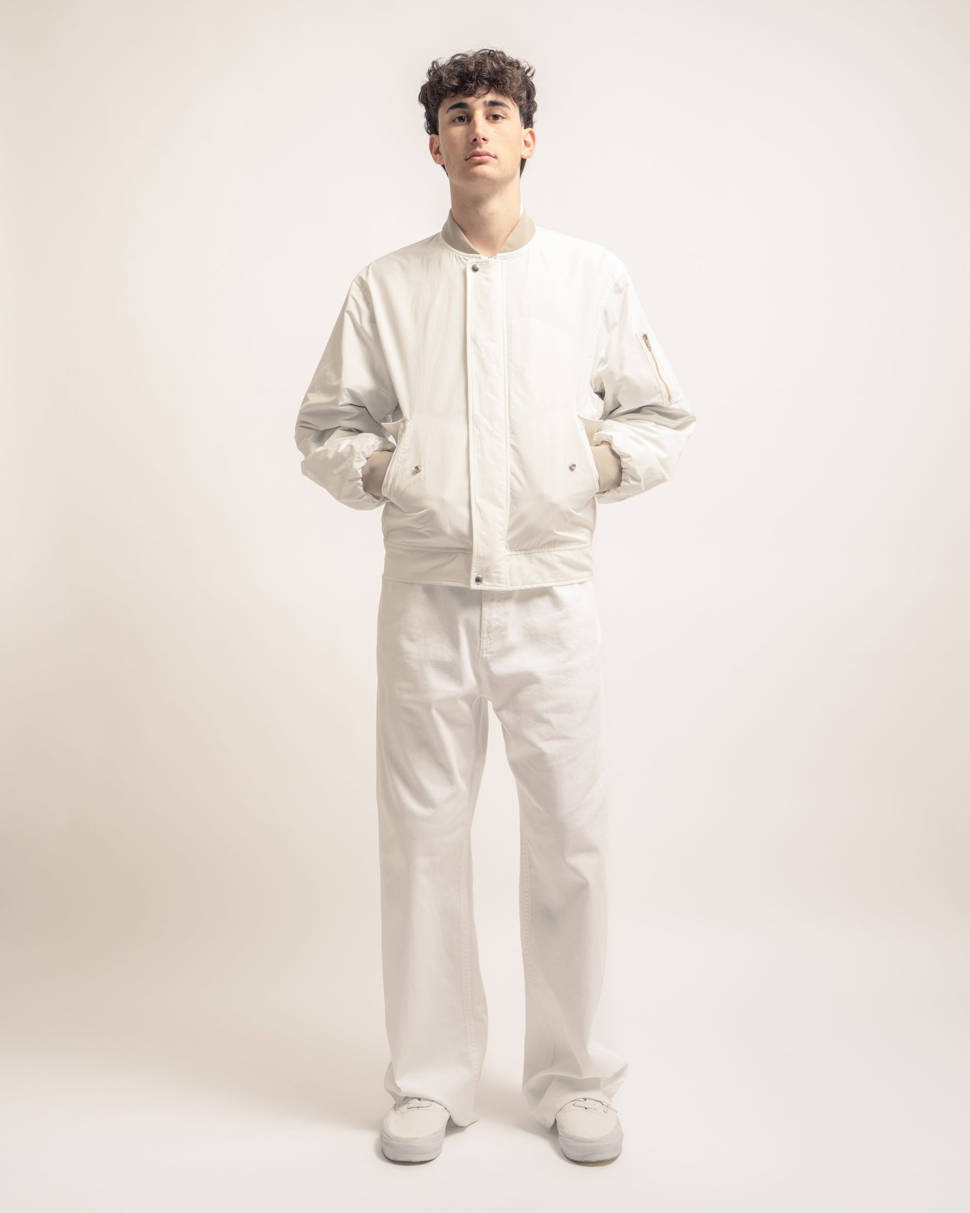 Detroit bomber in tessuto tecnico