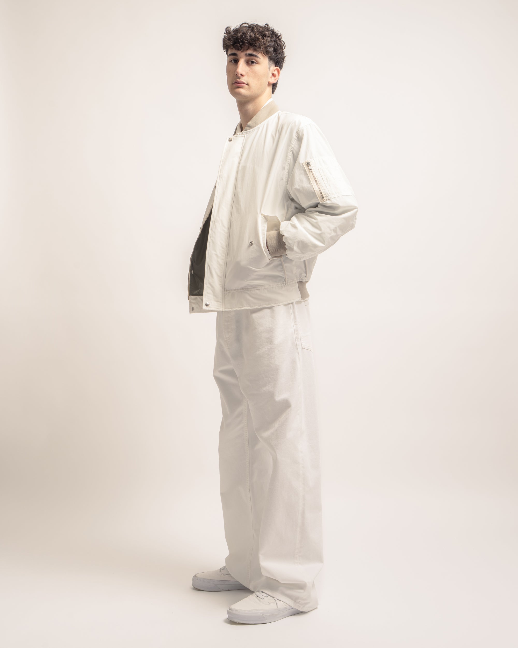 Detroit bomber in tessuto tecnico