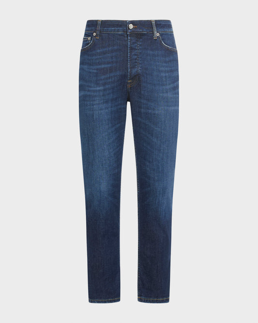 Drake jeans slim-fit cropped in denim stretch