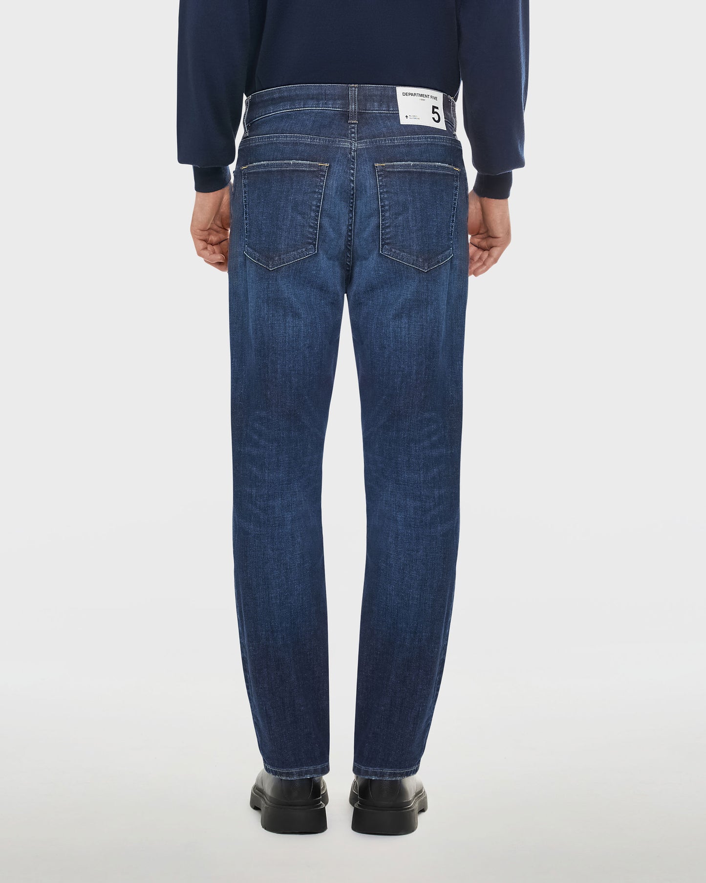 Drake jeans slim-fit cropped in denim stretch