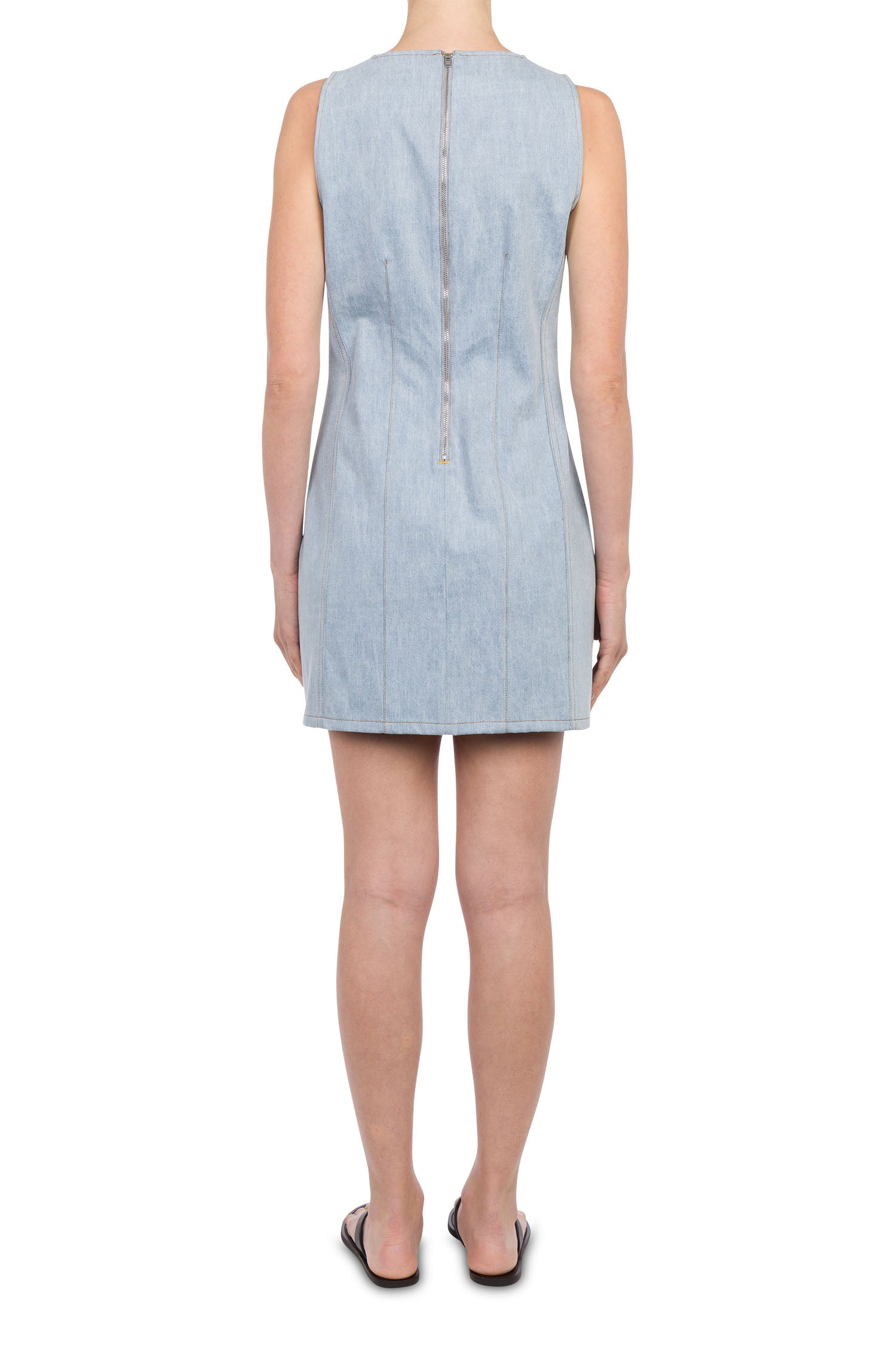 Eamon denim pencil dress