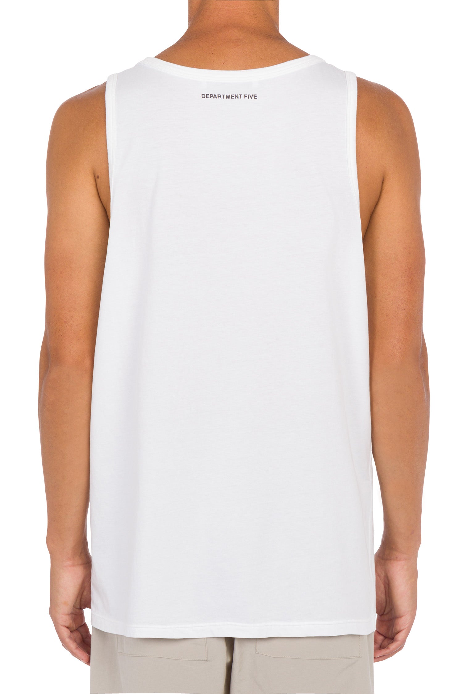 Flac tank top in white cotton