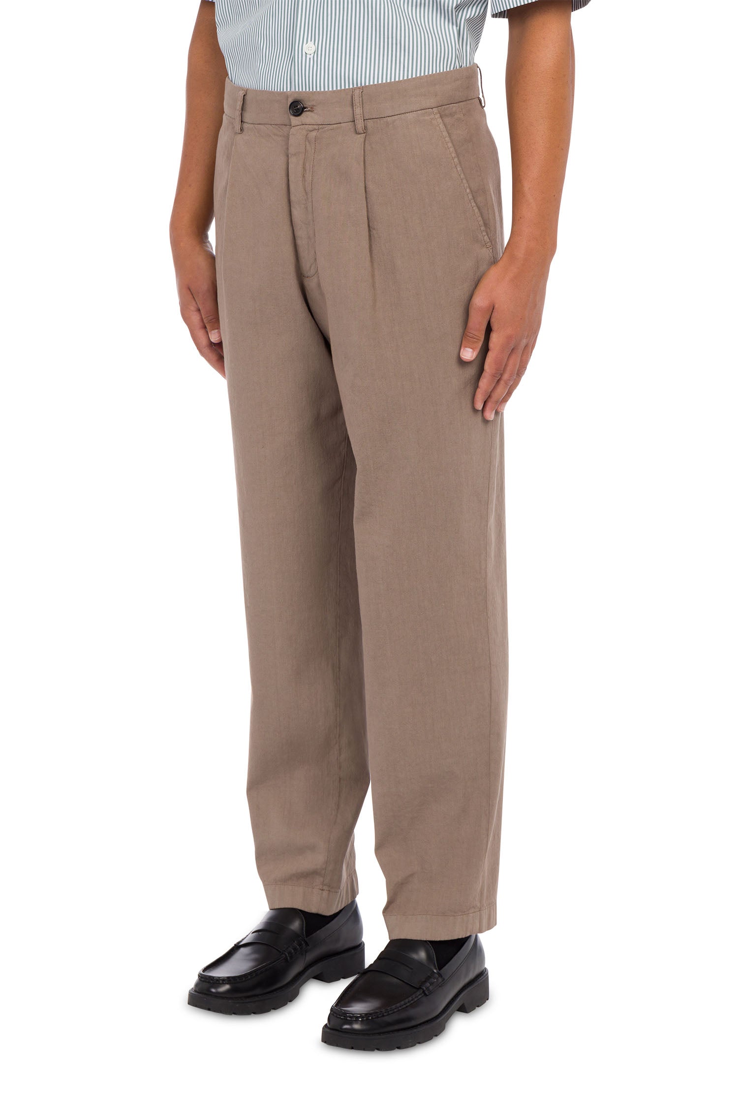 Gin wide leg trousers with pence