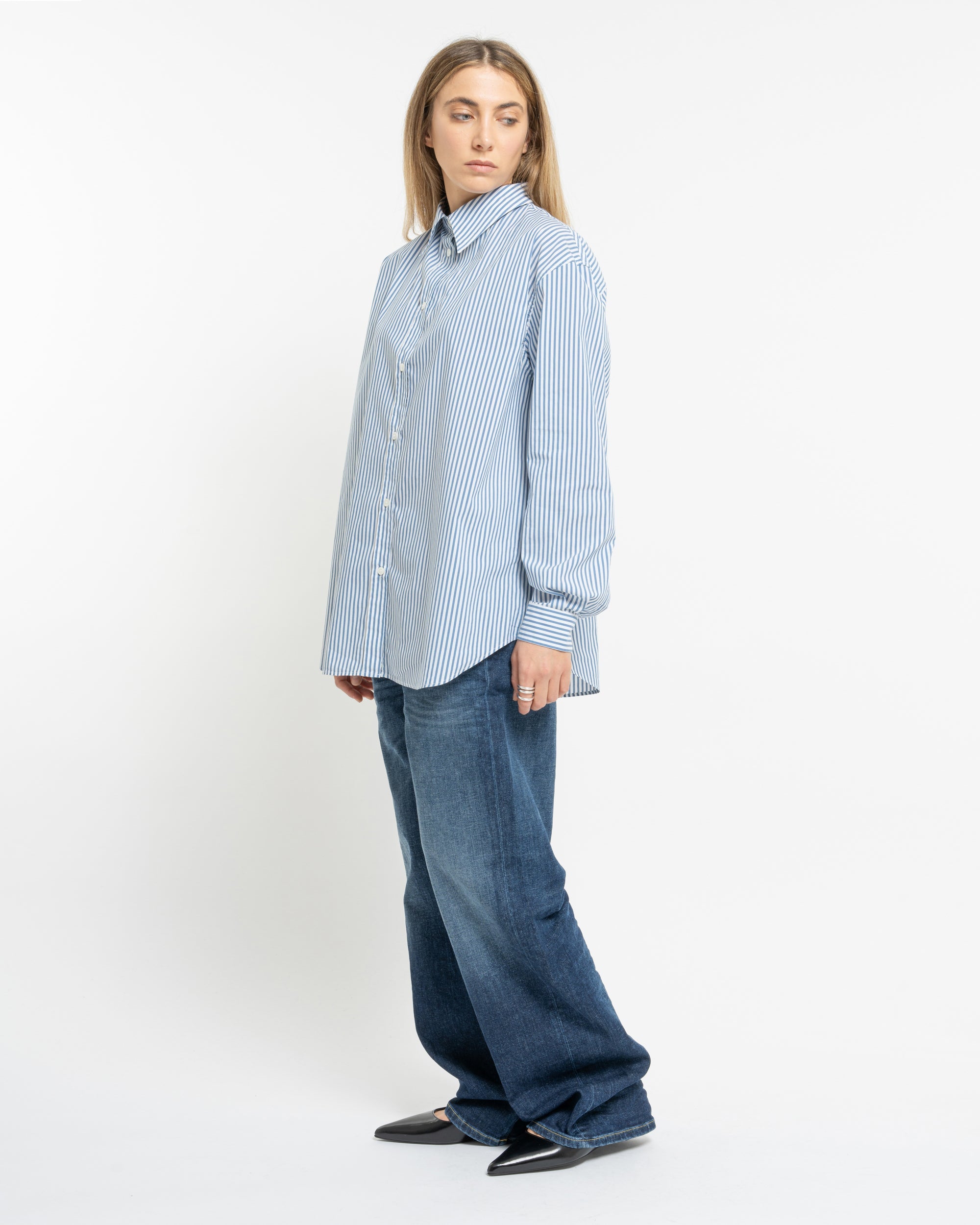 Hangar oversized poplin shirt