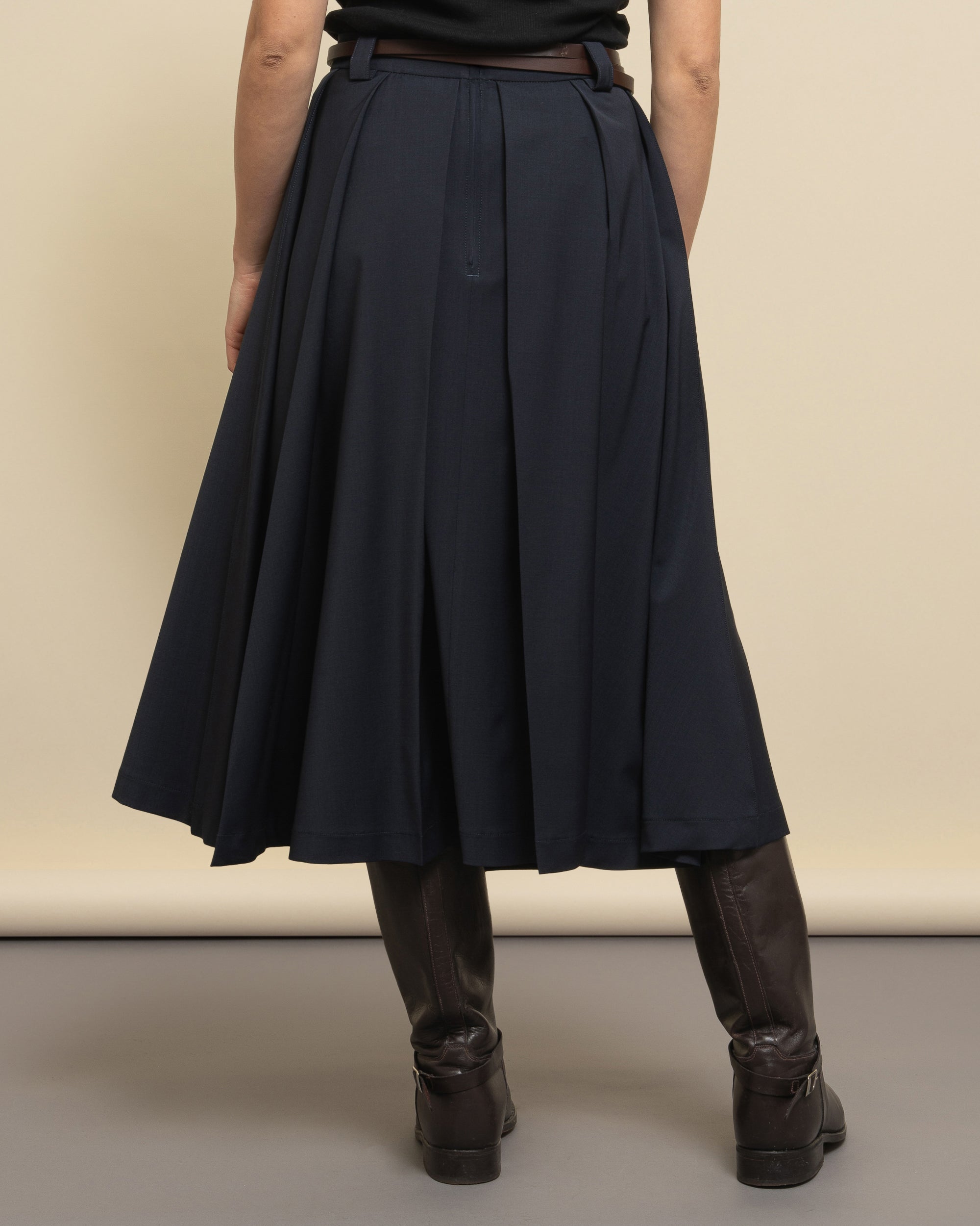 Henrique midi skirt in wool freco