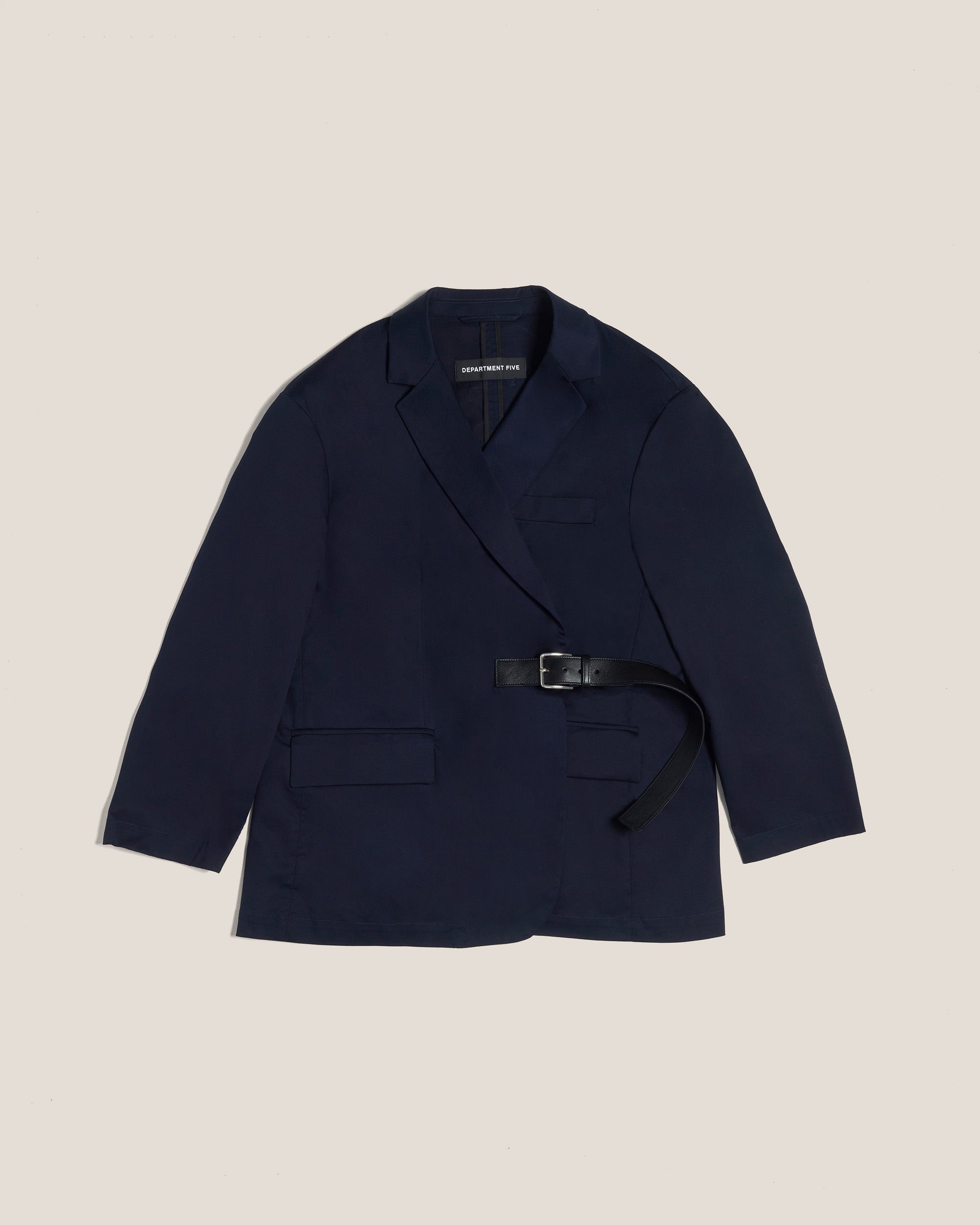 Kandy oversized gabardine caban coat