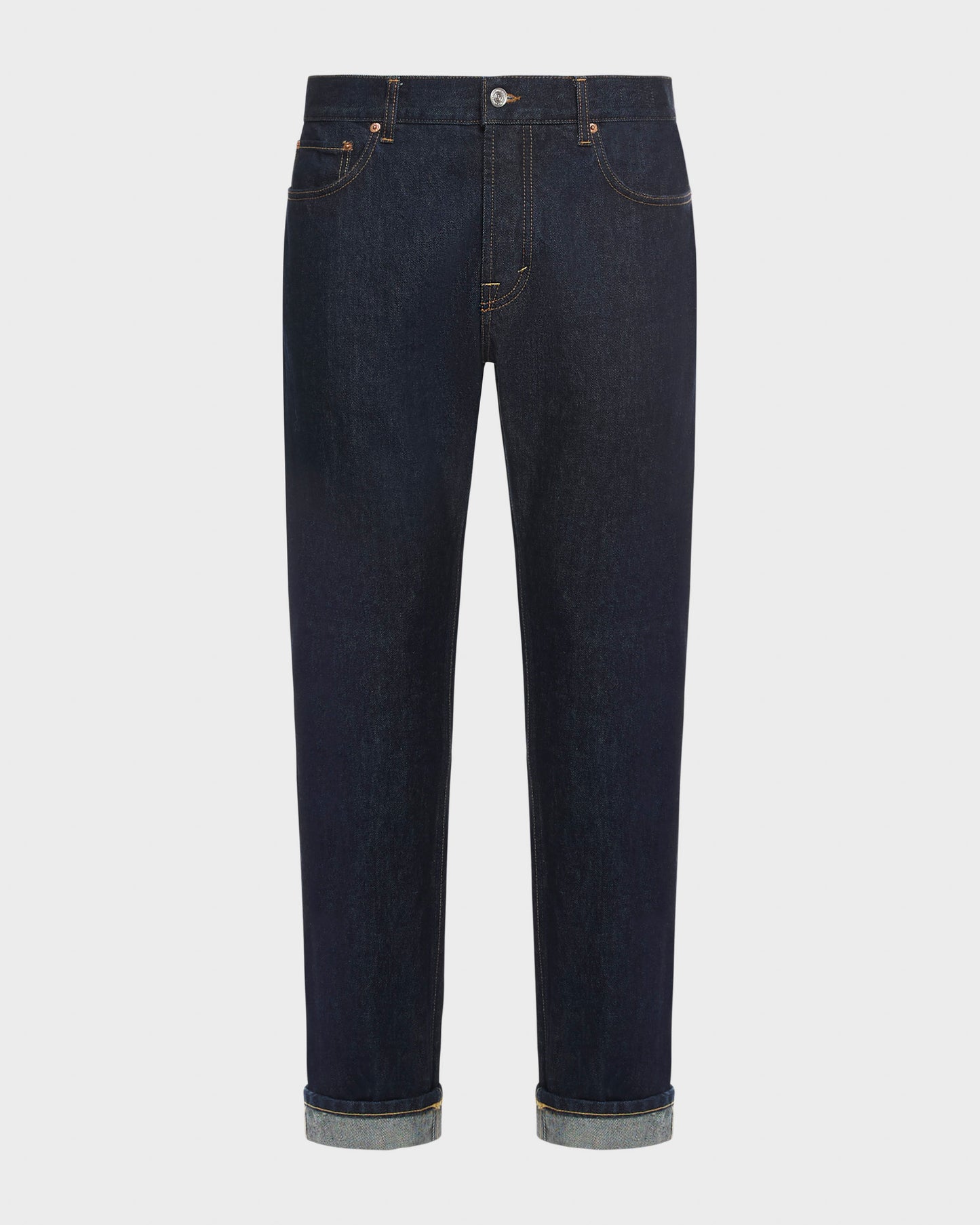 Keith jeans regular in denim cimosato fermo