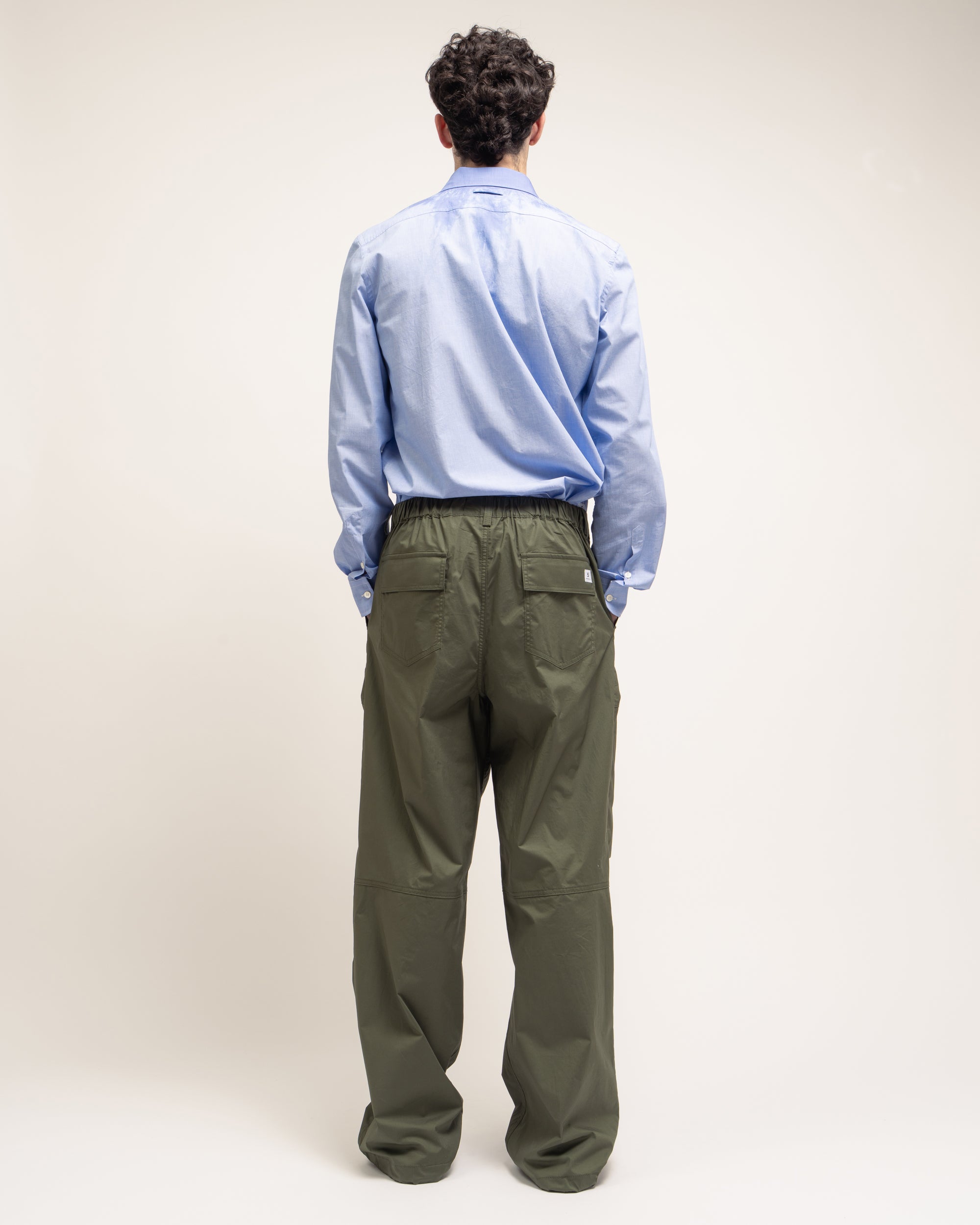 Khan pantaloni workwear in popeline