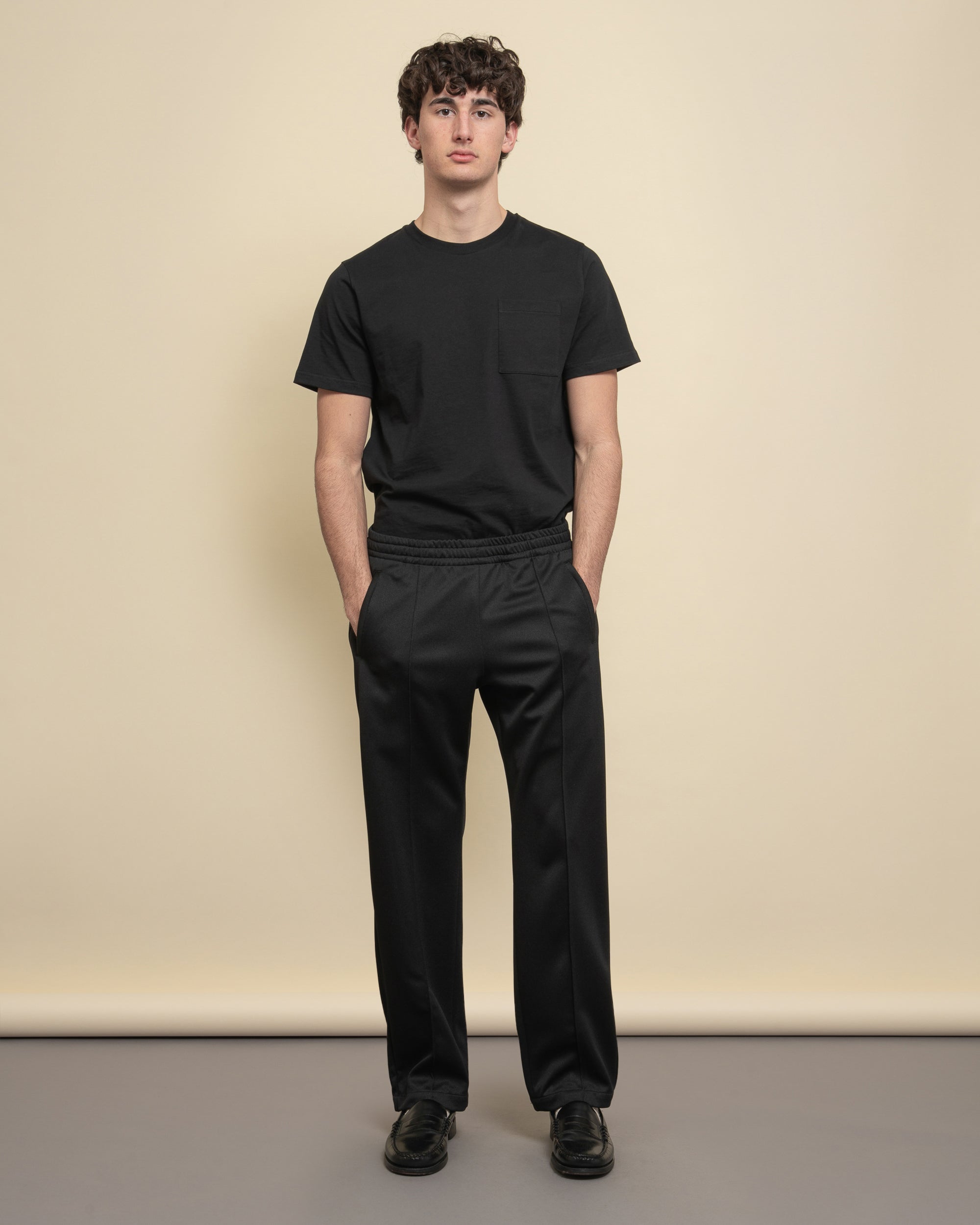 New Freddy acetate jersey trousers