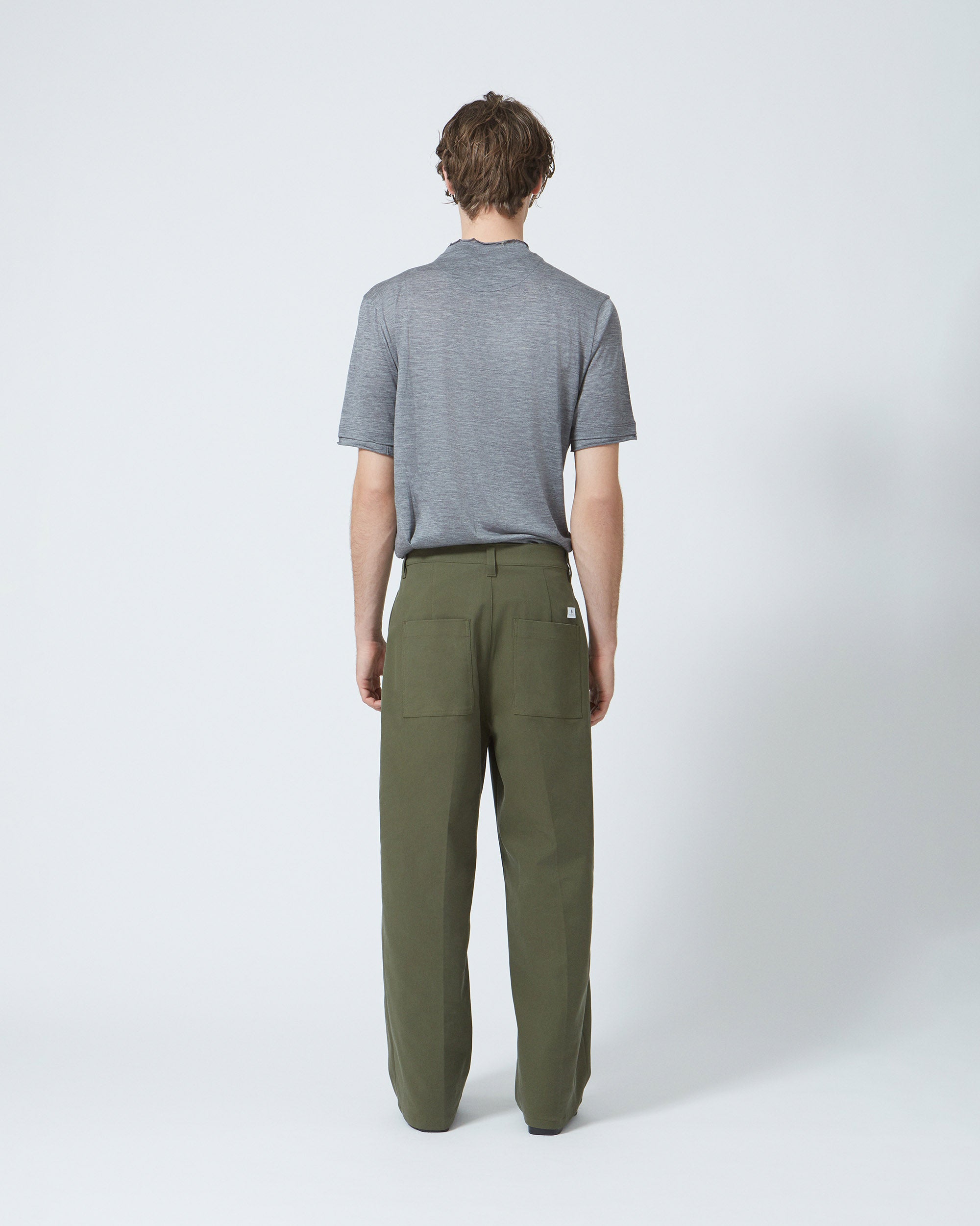 Pailot pantaloni wide leg