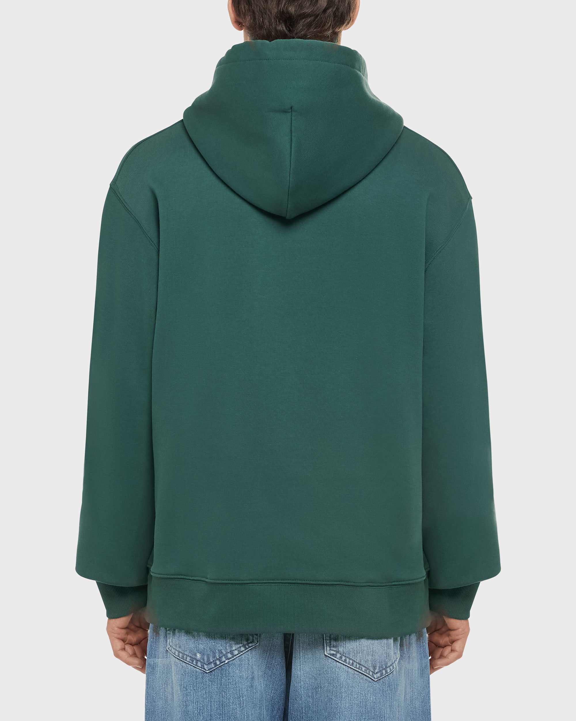 Pecos hoodie in brushed cotton jersey