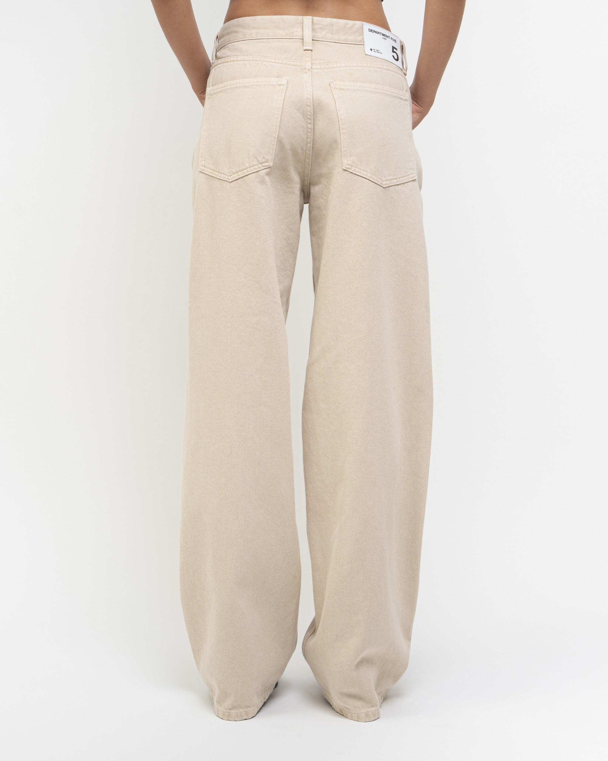 Pop pantaloni gamba ampia in bull