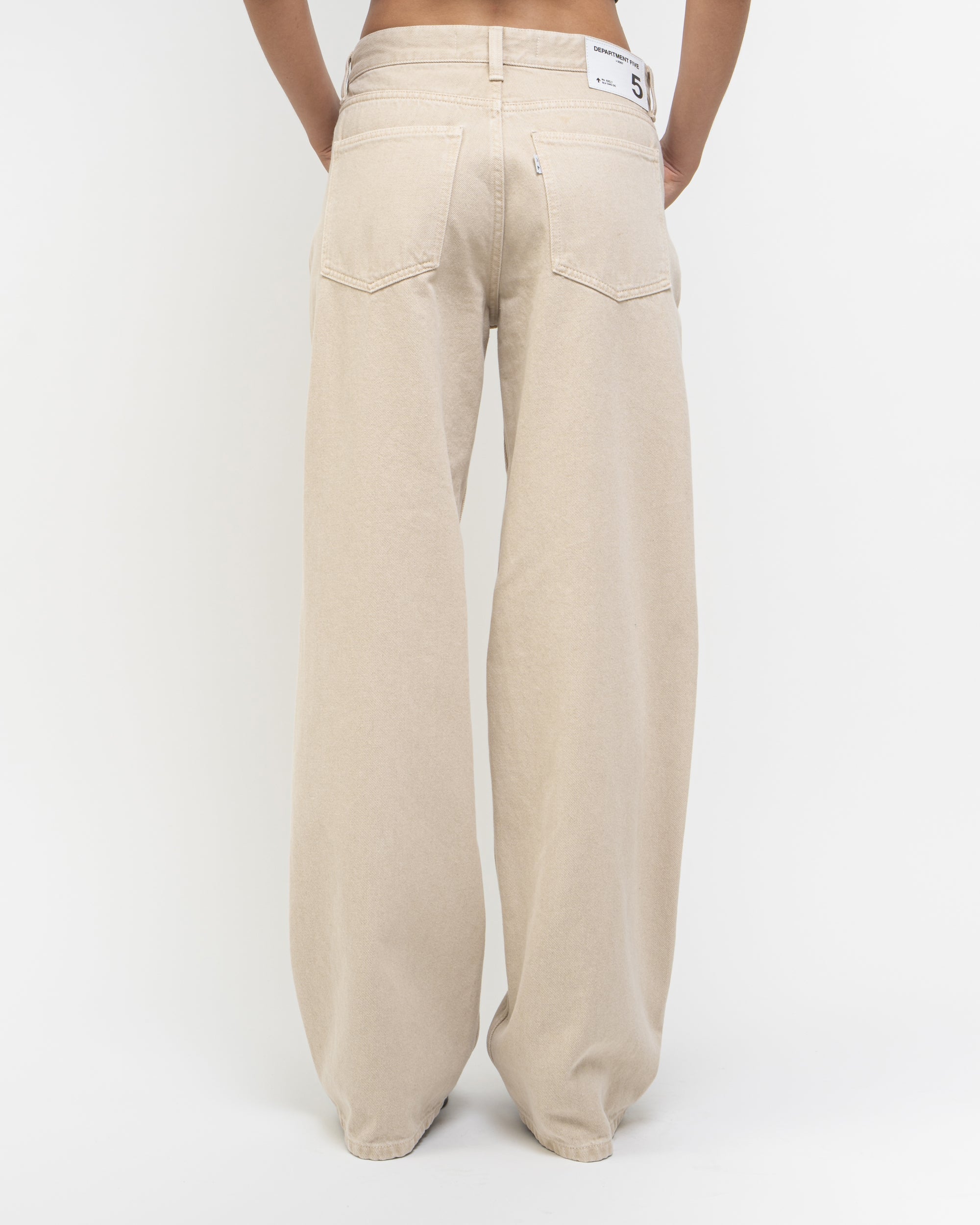 Pop pantaloni gamba ampia in bull