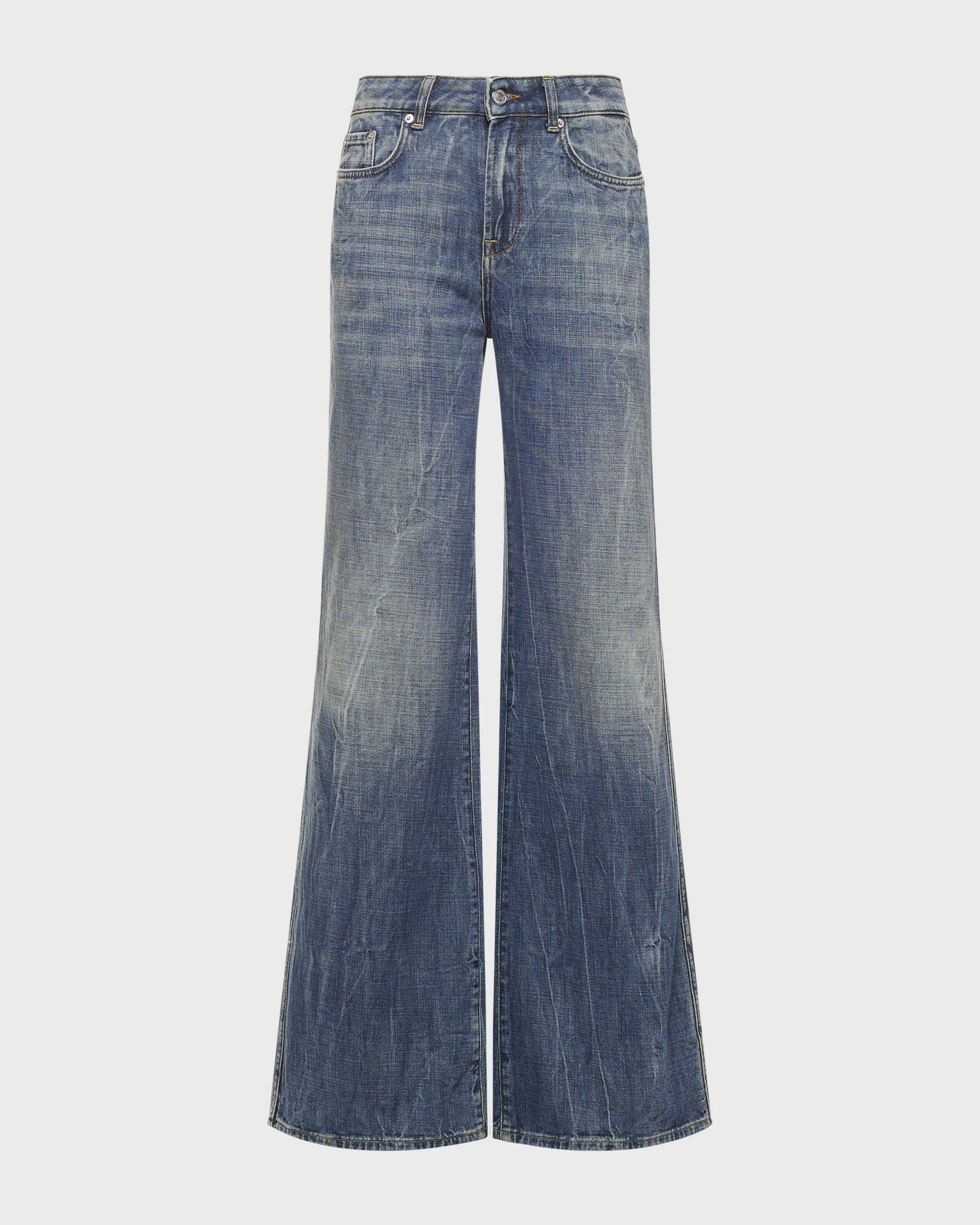 Pretender wide leg jeans in loose fit denim