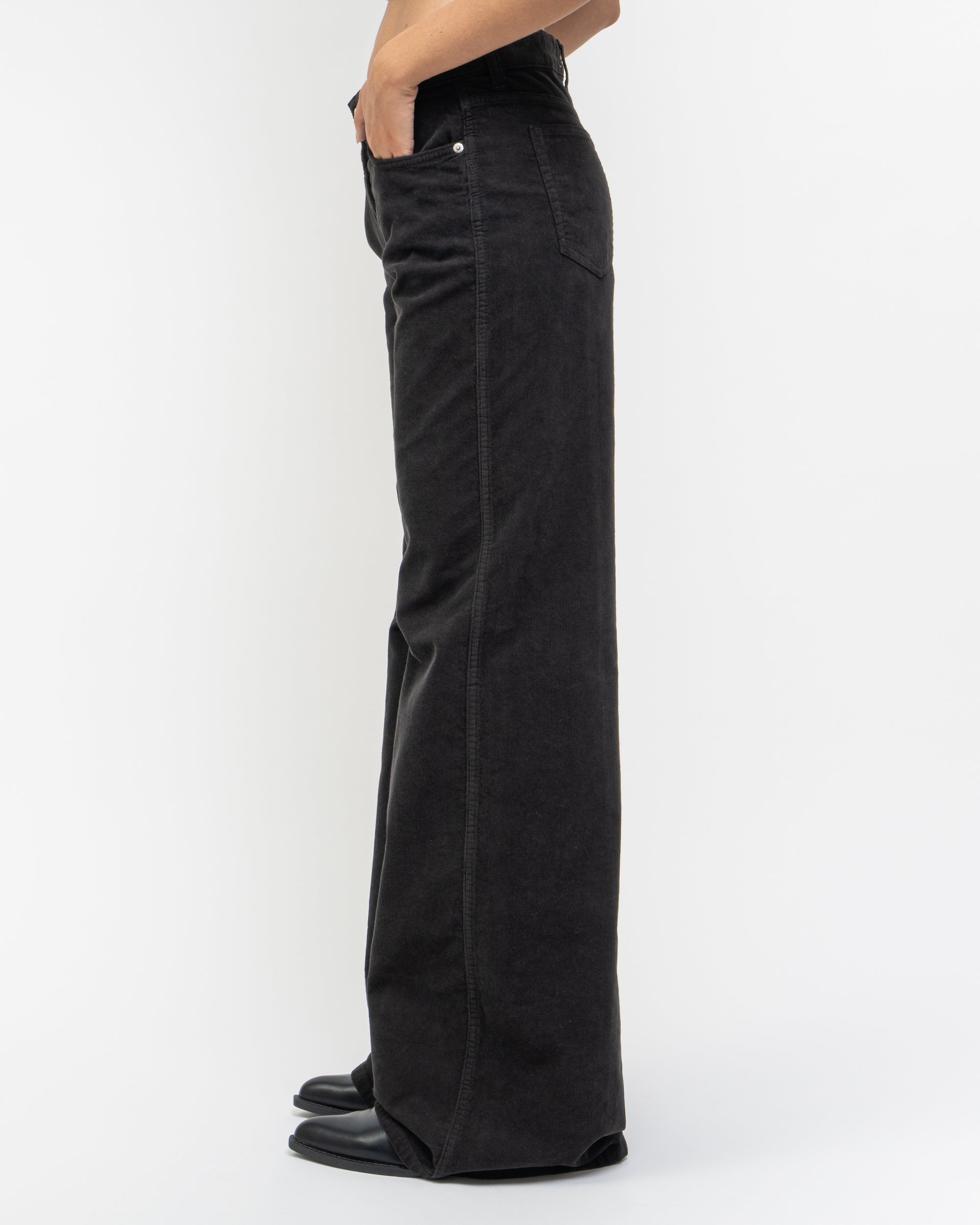 Pretender pantaloni wide leg in velluto