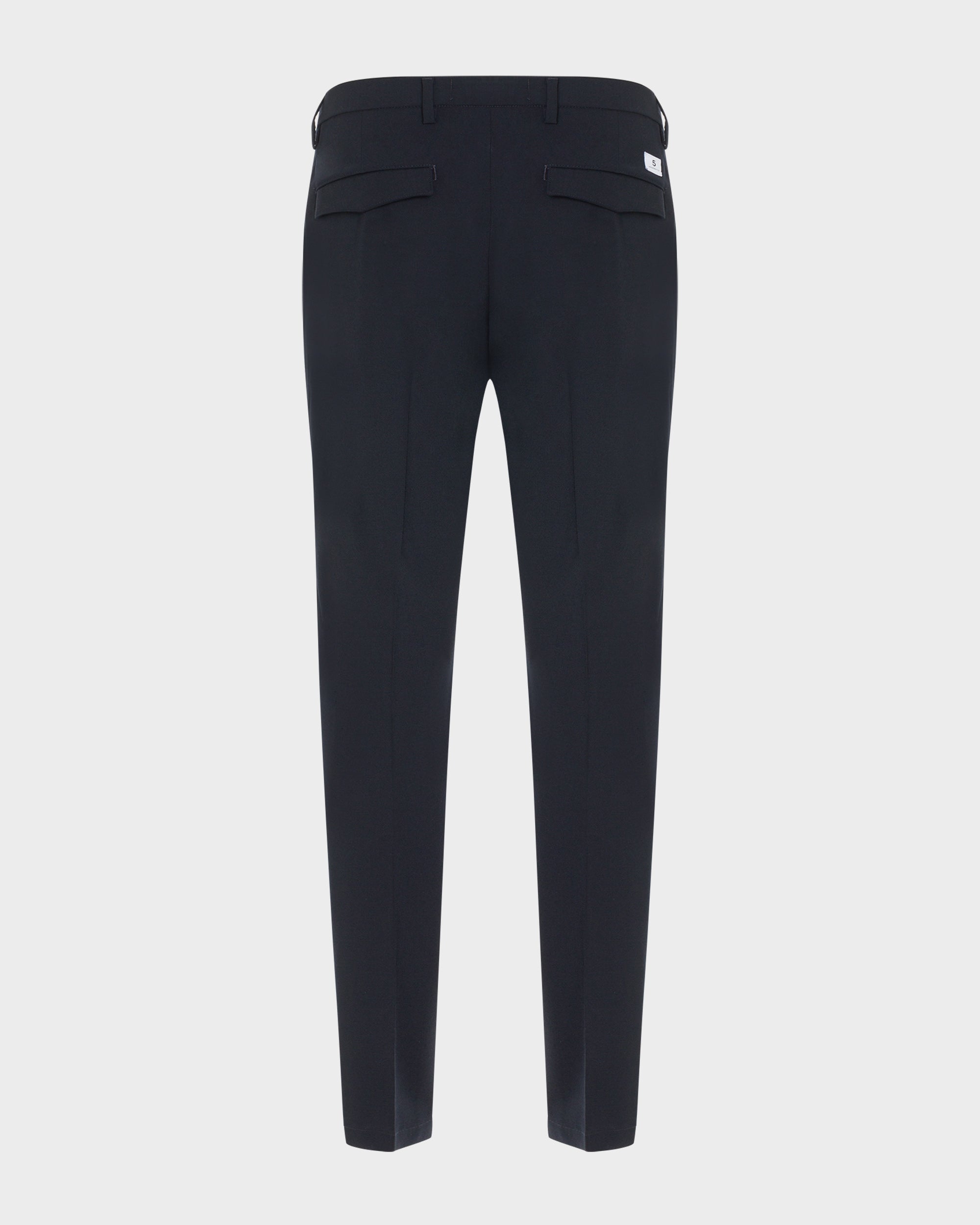 Prince pantalone chino slim crop in fresco lana