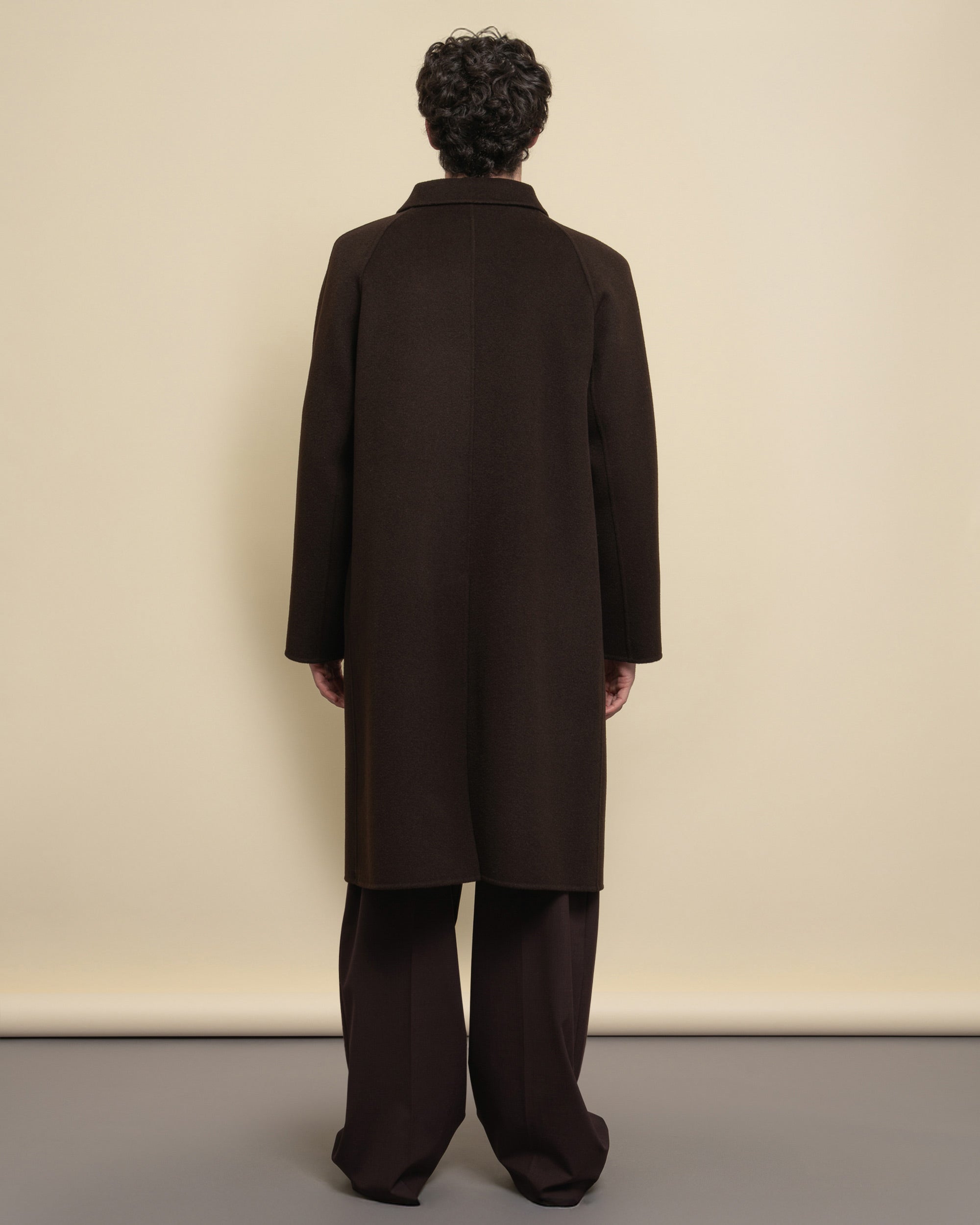 Radison single-breasted cloth coat
