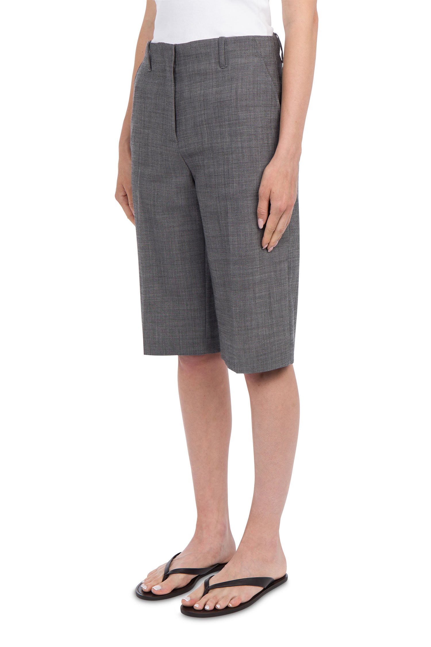 Ritmy bermuda shorts in stretch grisaille