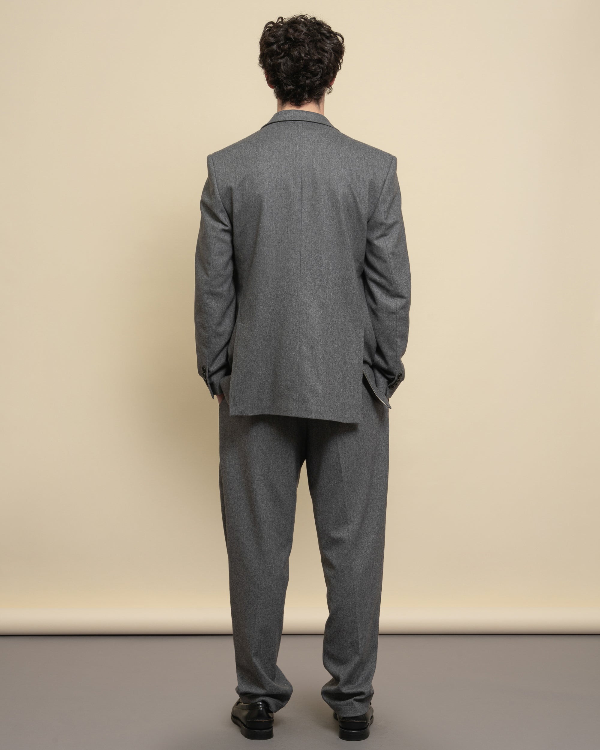 Smith blazer doppiopetto in flanella
