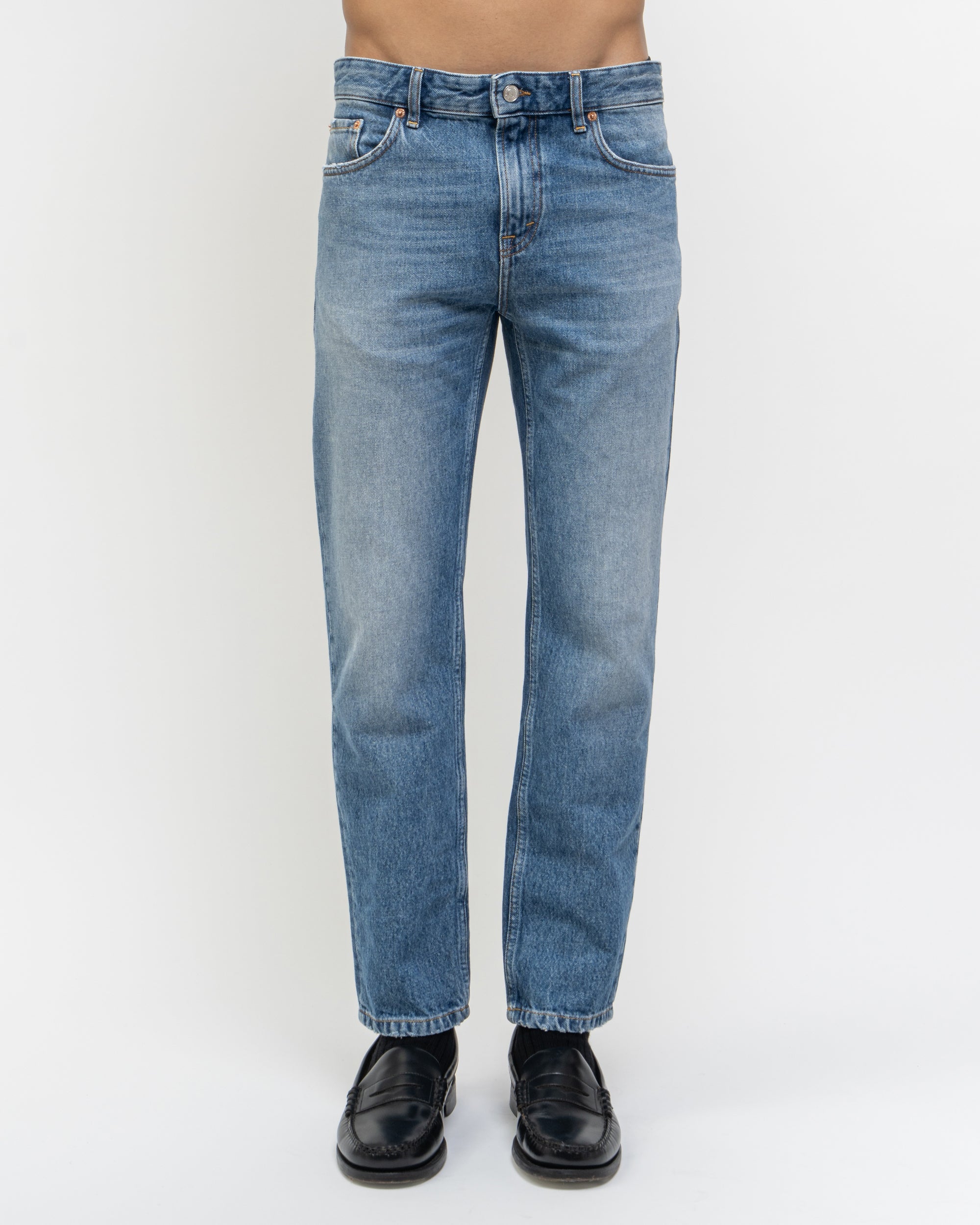 Talk jeans regular fit in denim fermo