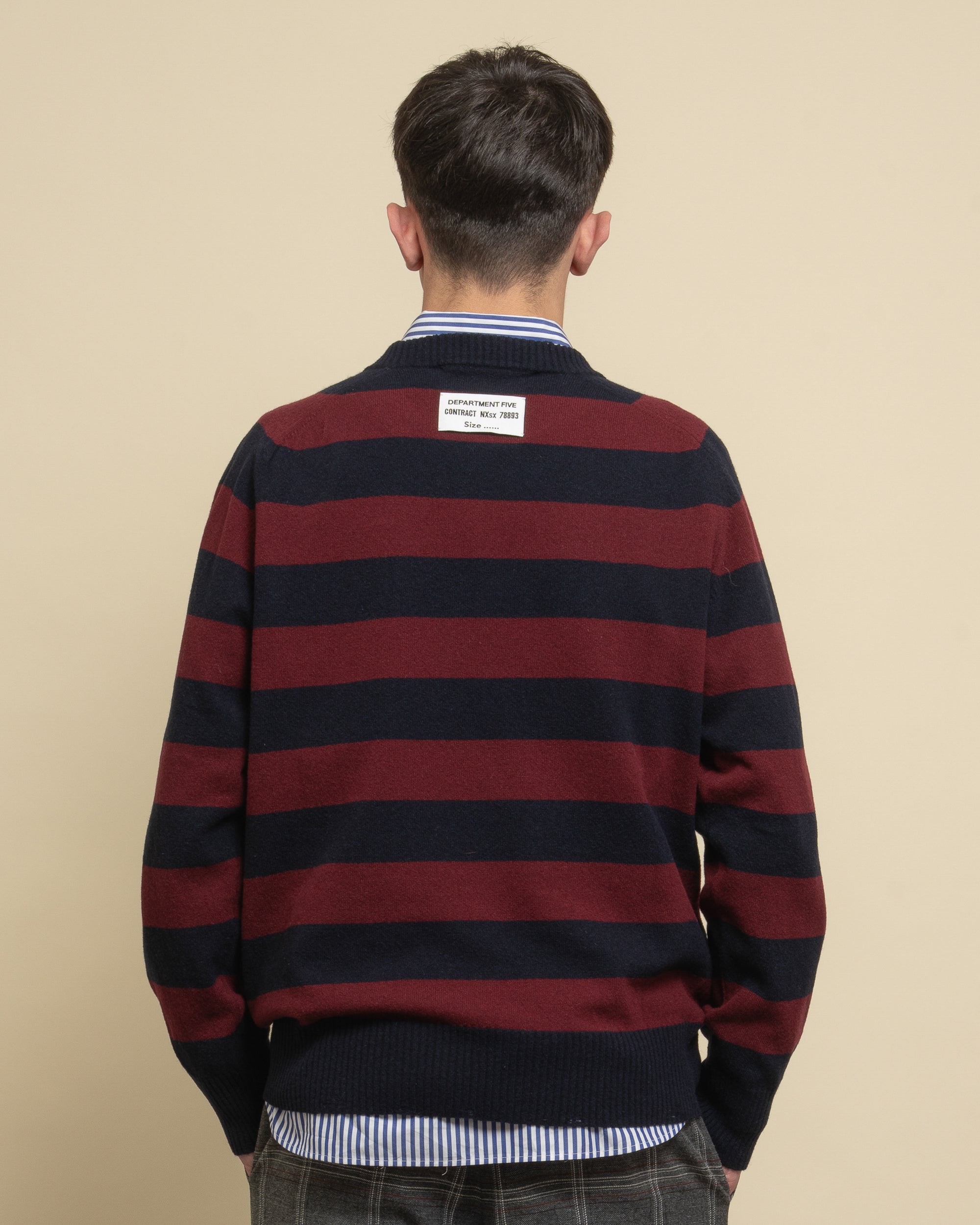 Teer maglia girocollo a righe