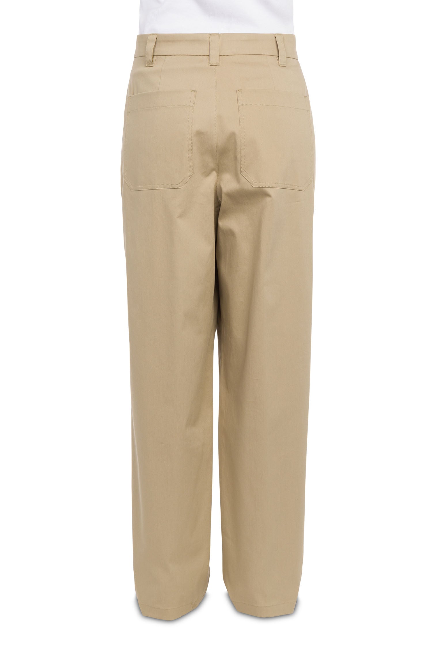 Trilogy oversized gabardine trousers