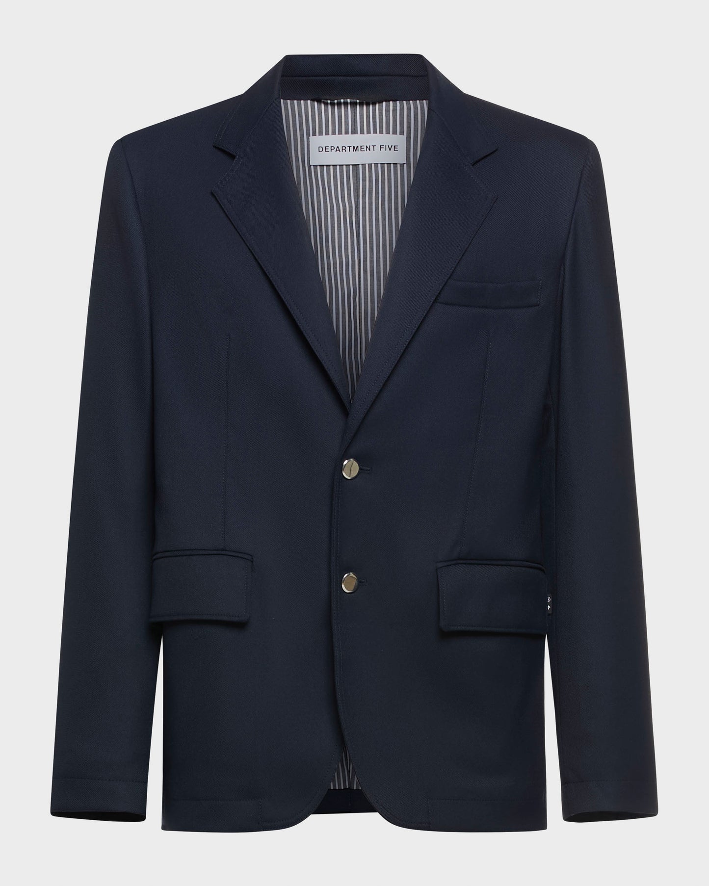 Tuxedo blazer monopetto in gabardina di viscosa