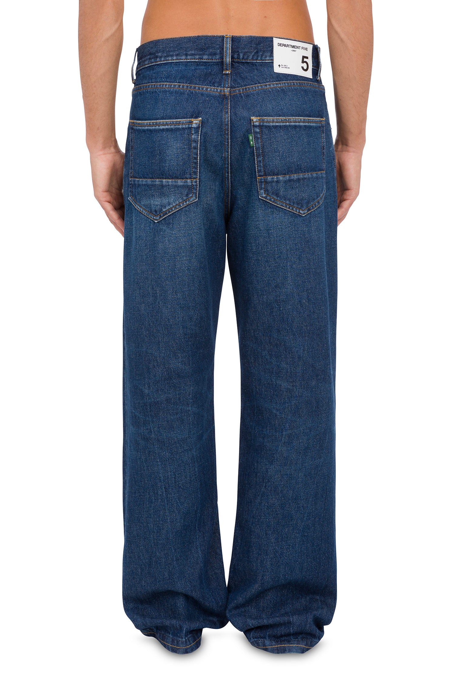 Vontier jeans relaxed in denim slegato