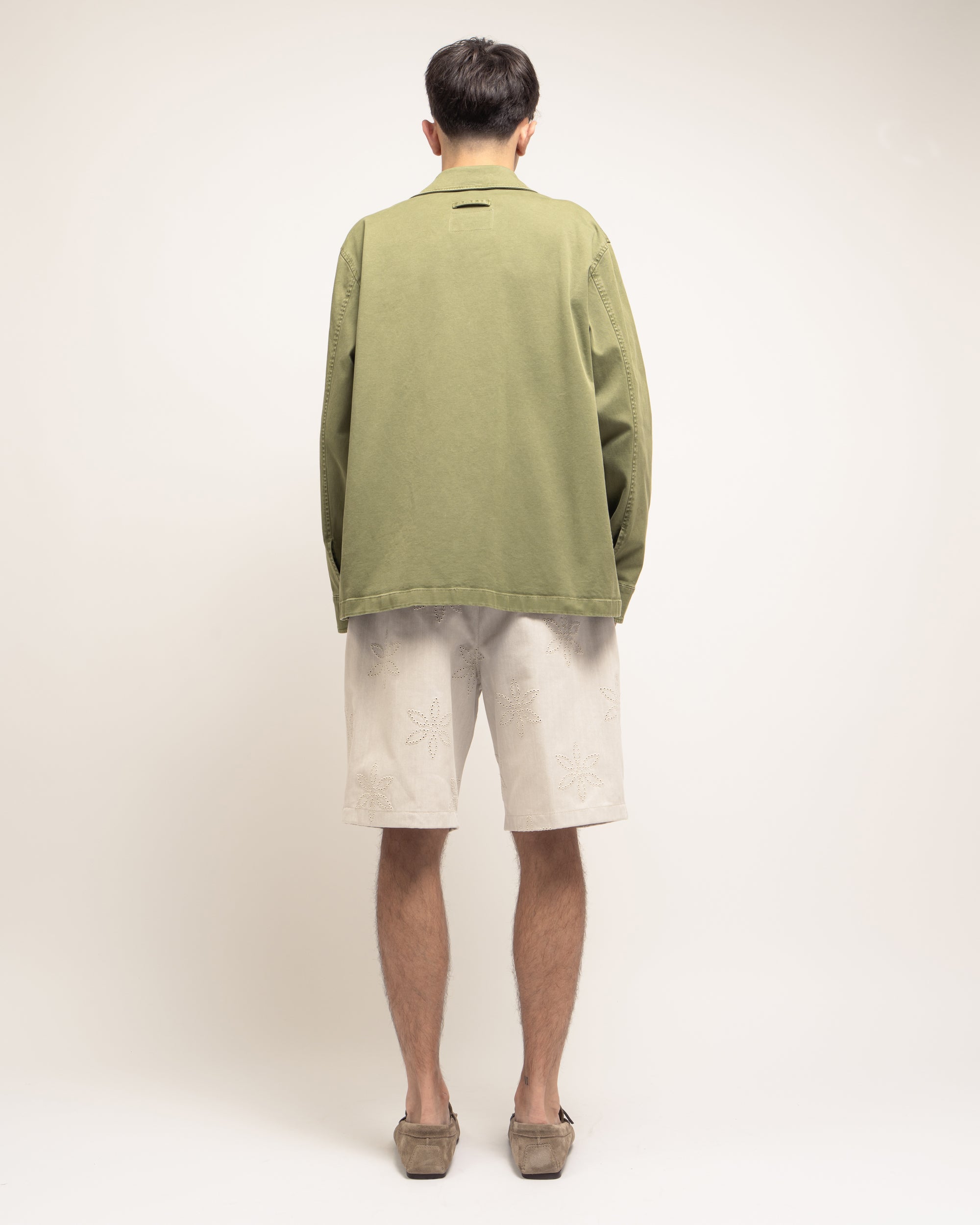 Warrick field jacket in gabardina