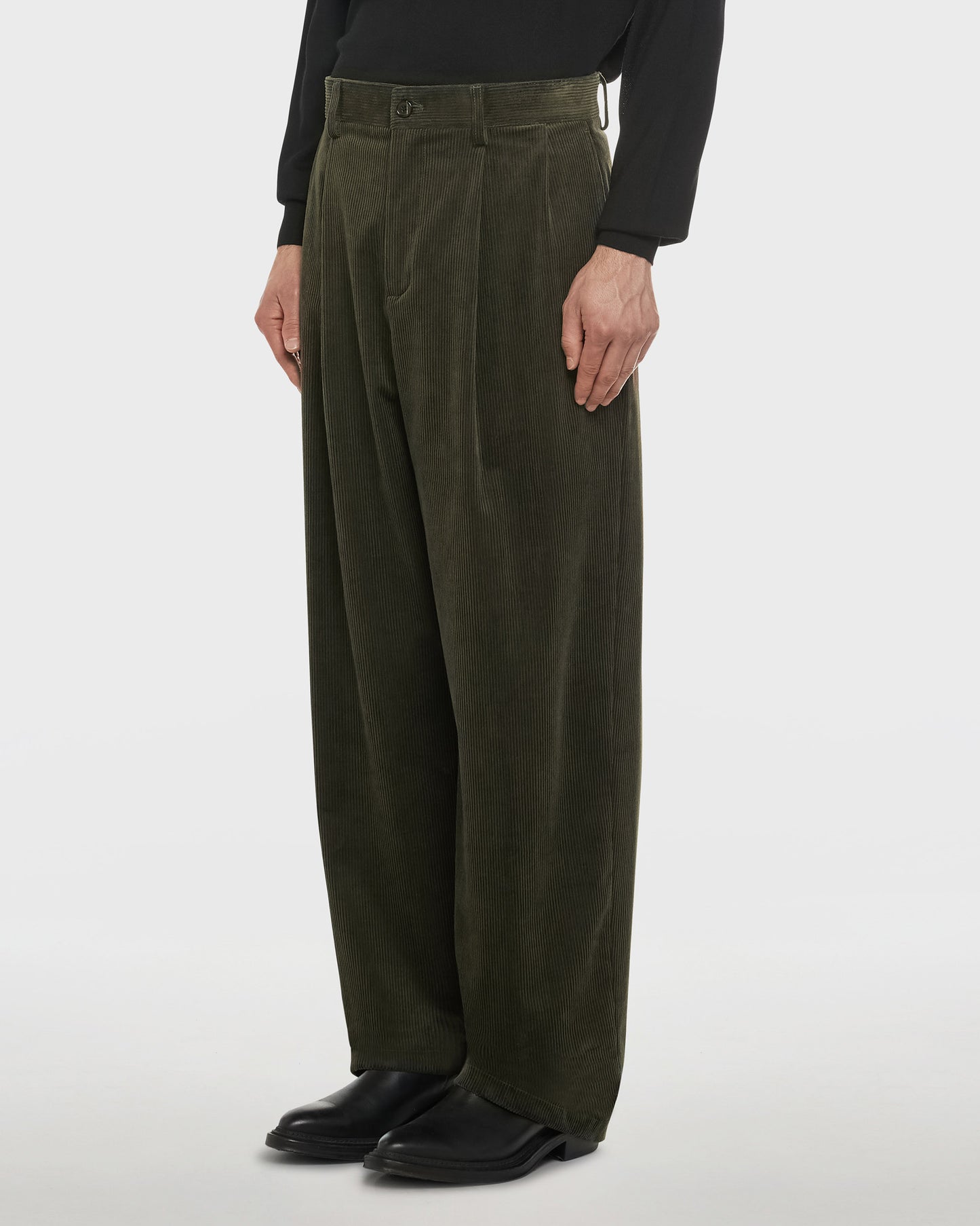 Whisky pantalone chino loose militare