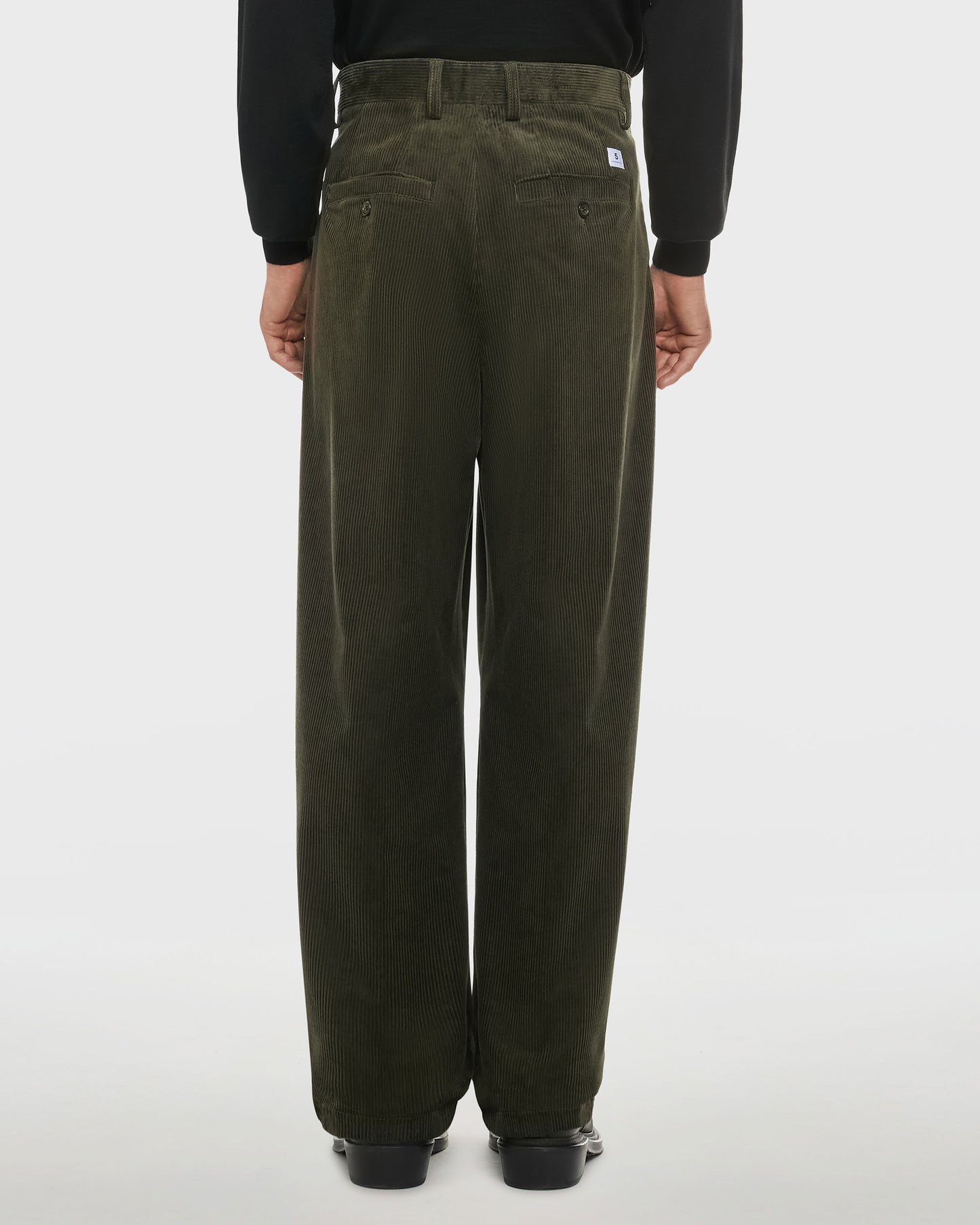 Whisky pantalone chino loose militare