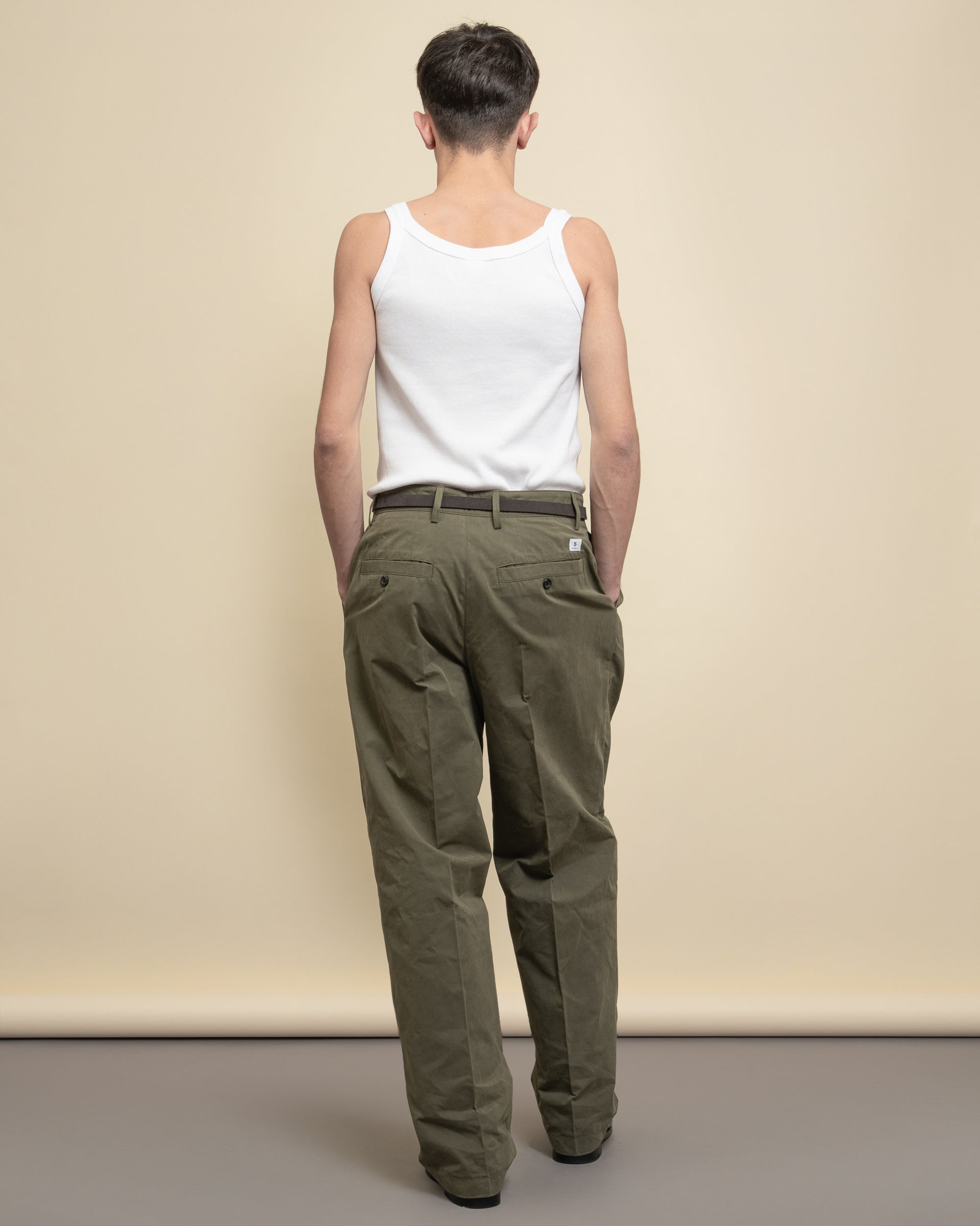 Whisky pantaloni loose cerato