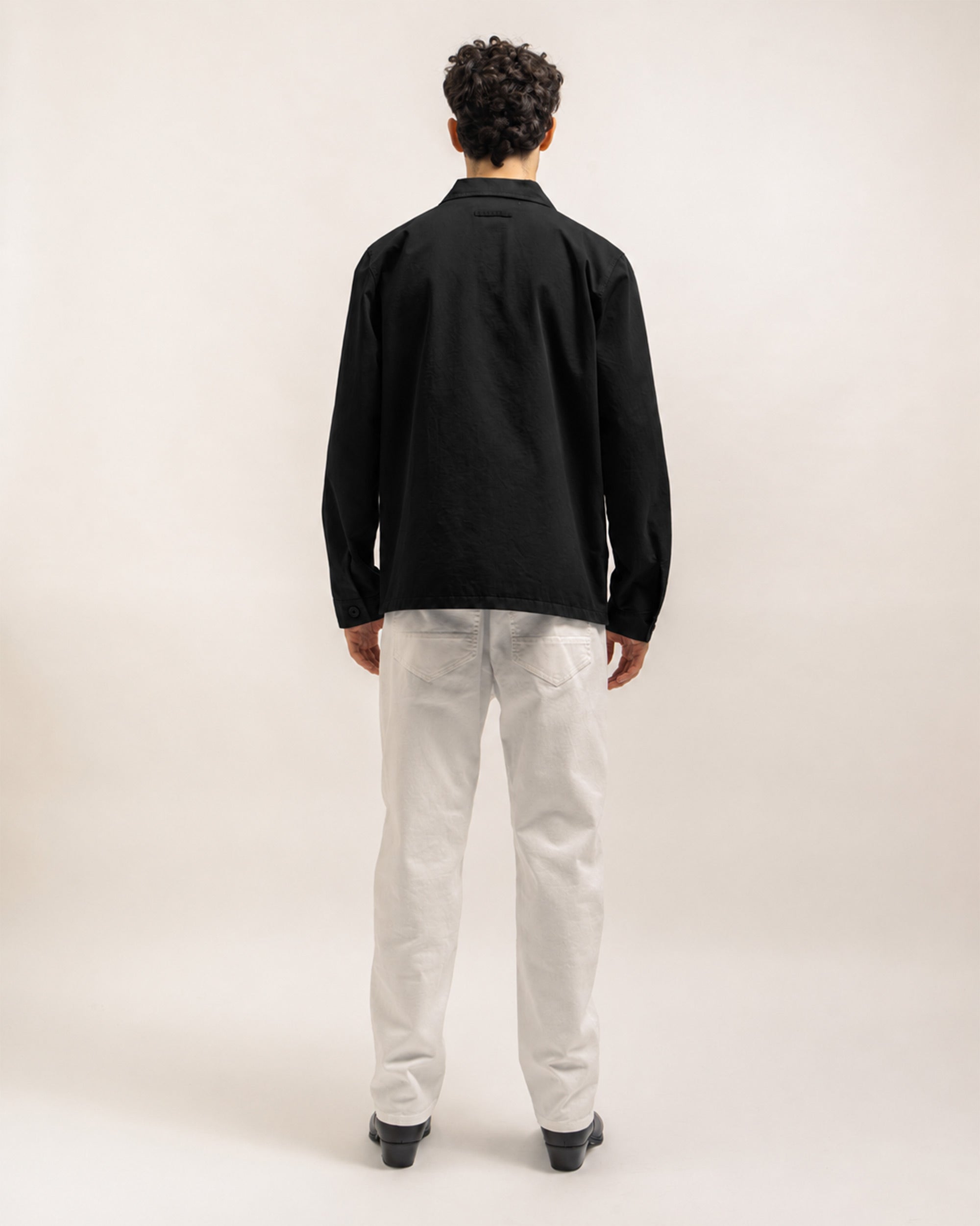 Wilde gabardine shirt jacket