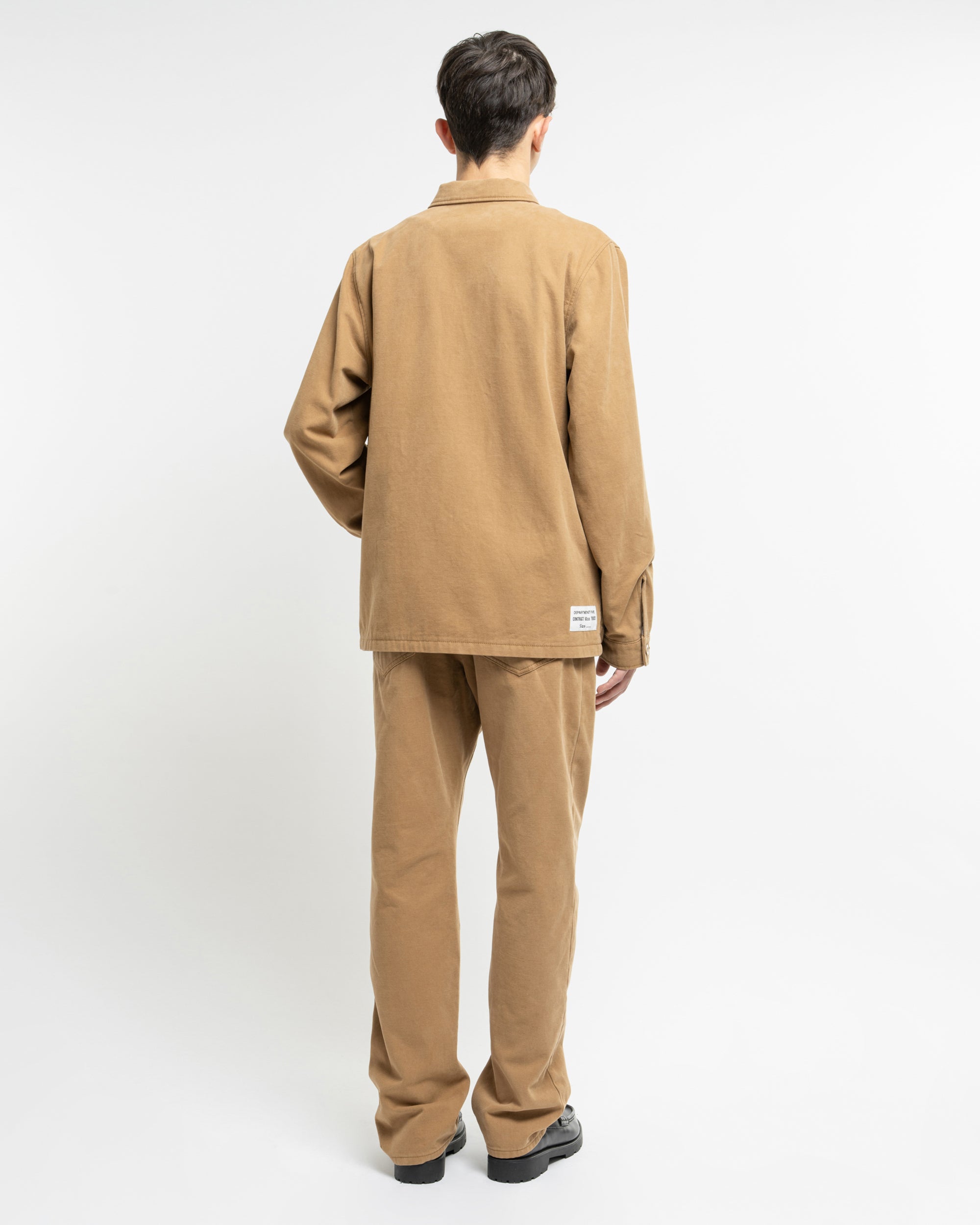 Wilde gabardine shirt jacket